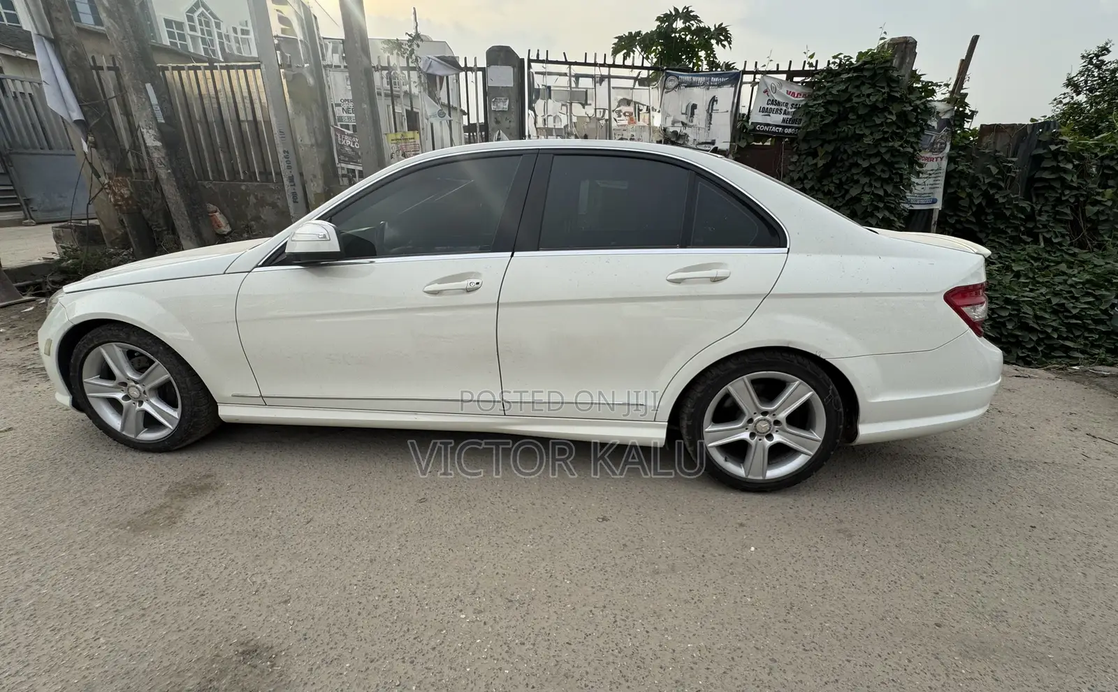 Mercedes-Benz C300 Sport Sedan AWD (3.0L 6cyl 7A) 2008 White