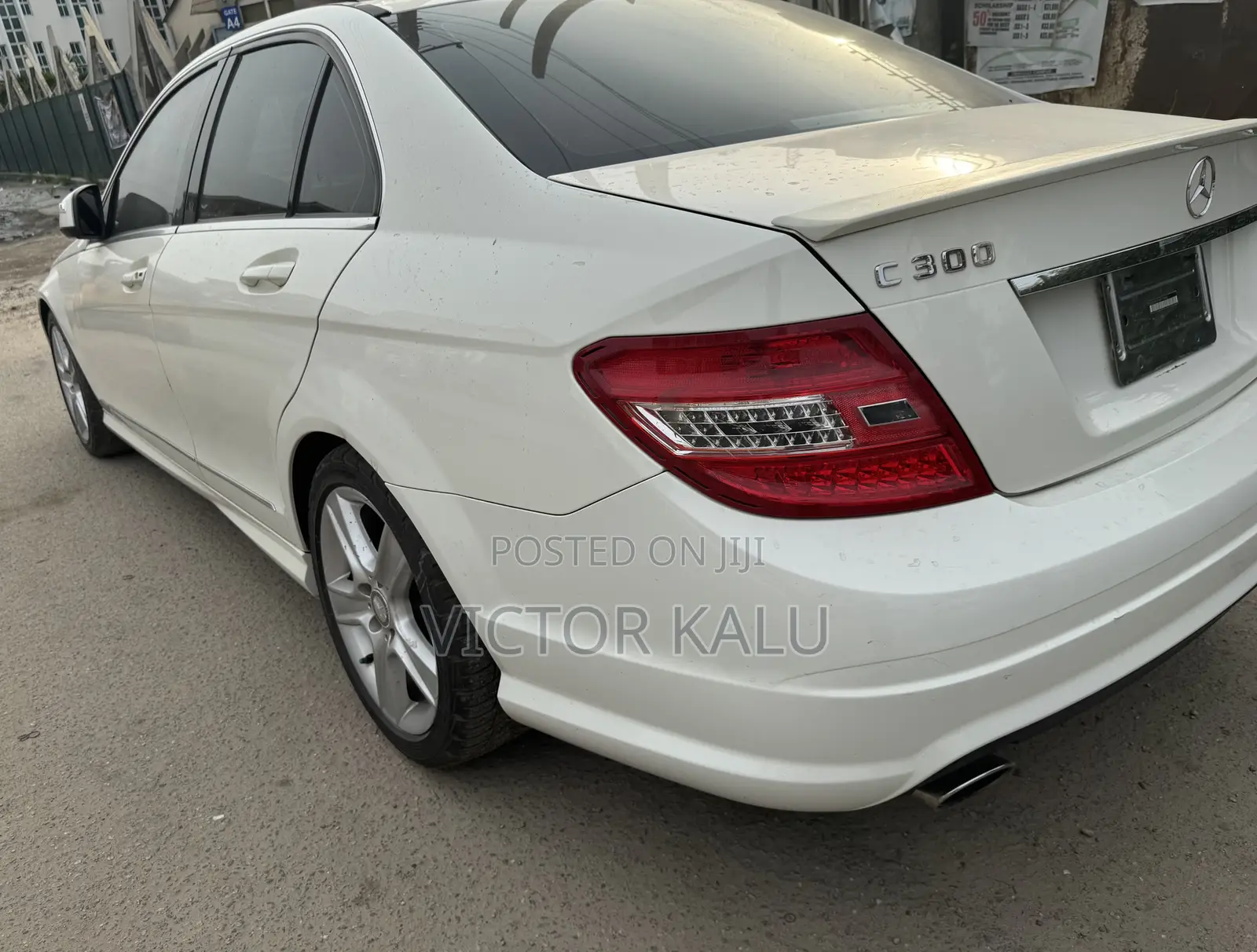 Mercedes-Benz C300 Sport Sedan AWD (3.0L 6cyl 7A) 2008 White