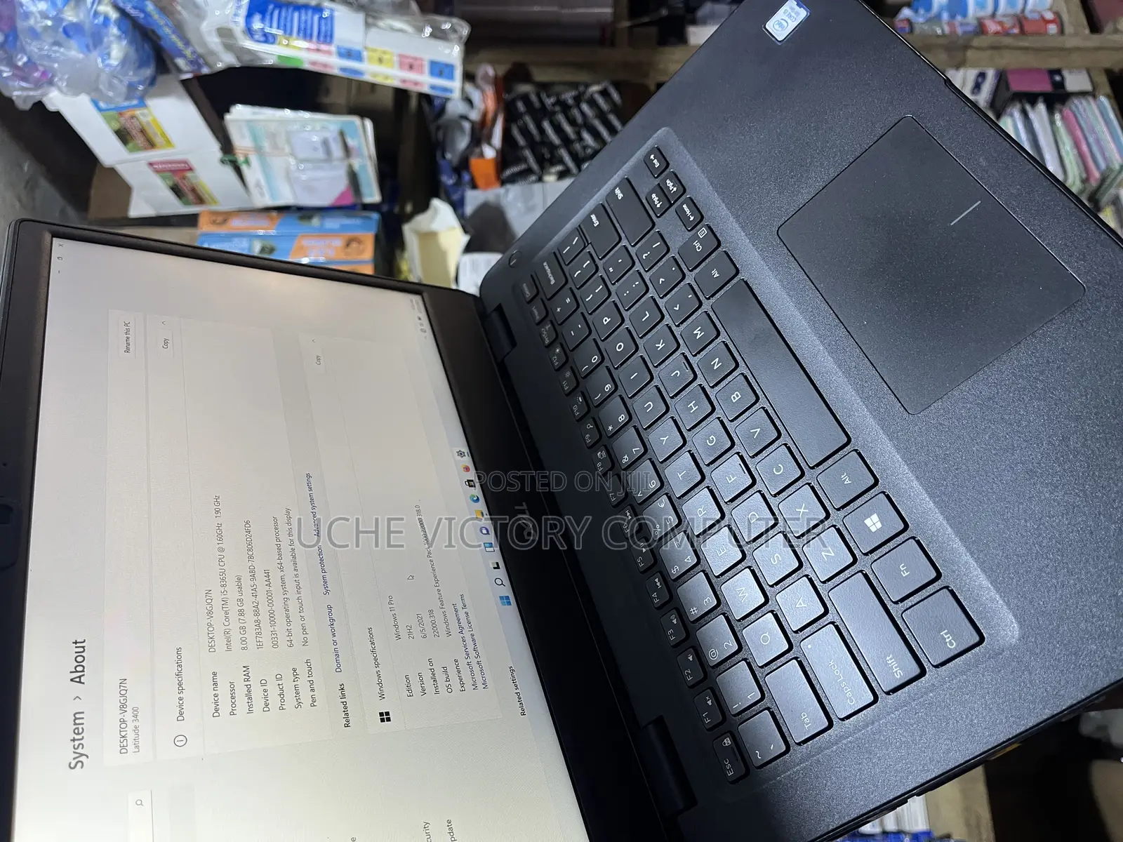 Laptop Dell Latitude 3400 8GB Intel Core i5 SSD 256GB