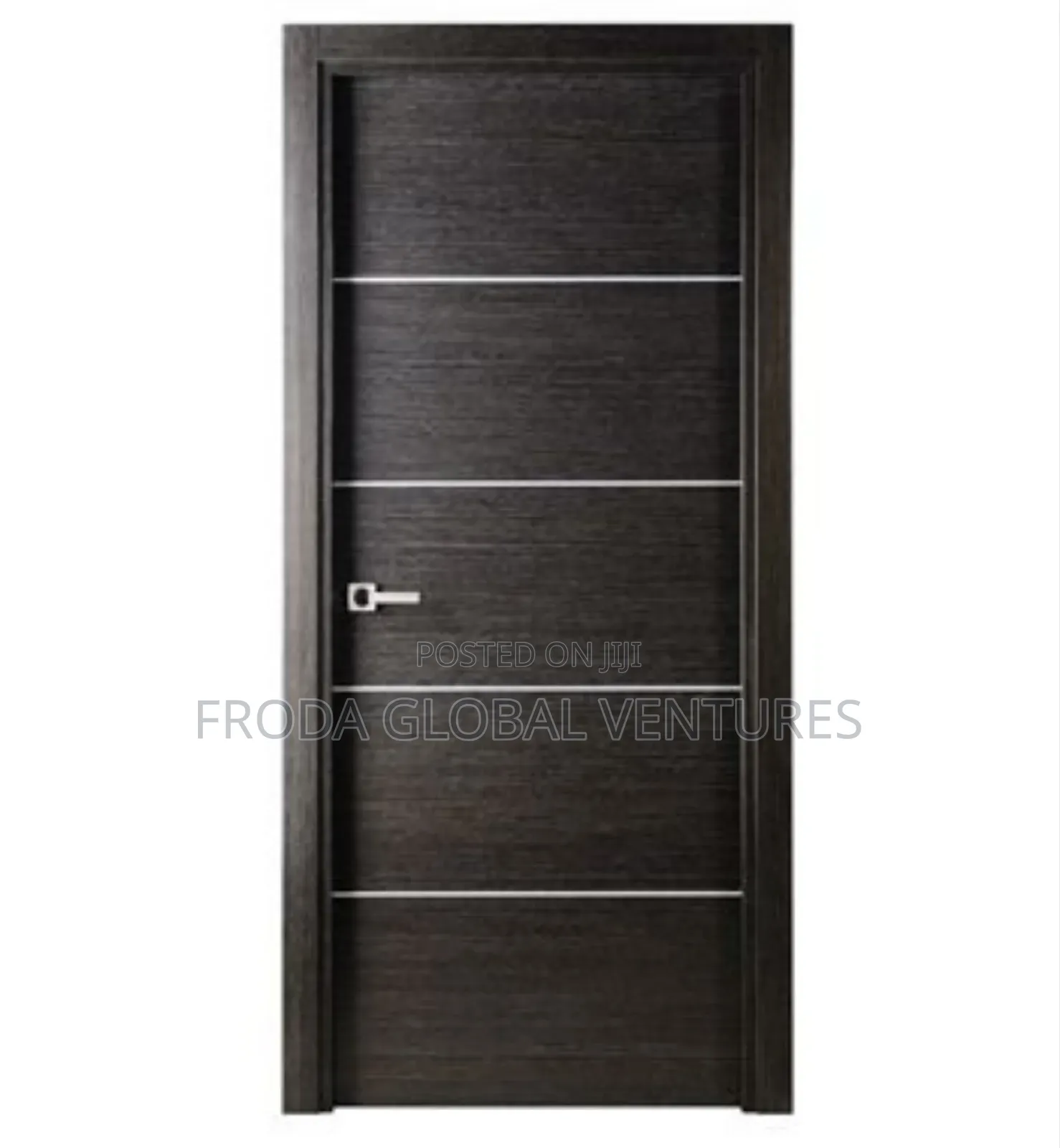 High Density Fiberboard, HDF Wooden Doors and Locks. 3by7feet. Lg06