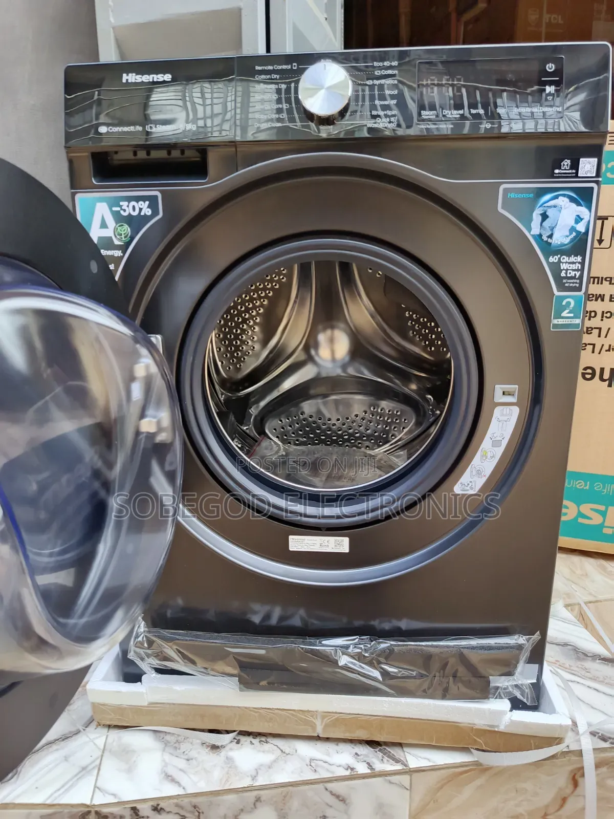 Hisense Front Load Wash Dry 8kg/5kg Washing Machine