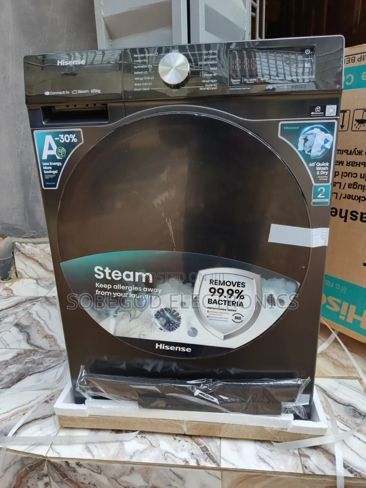 Hisense Front Load Wash Dry 8kg/5kg Washing Machine