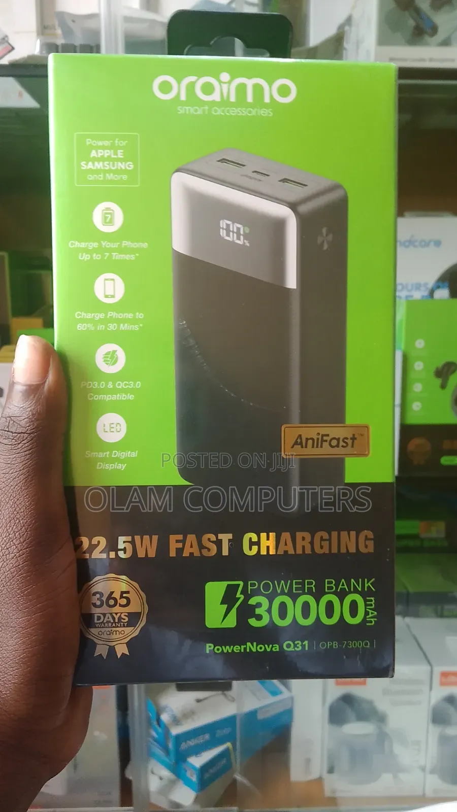 Oraimo 30000mah Power Bank