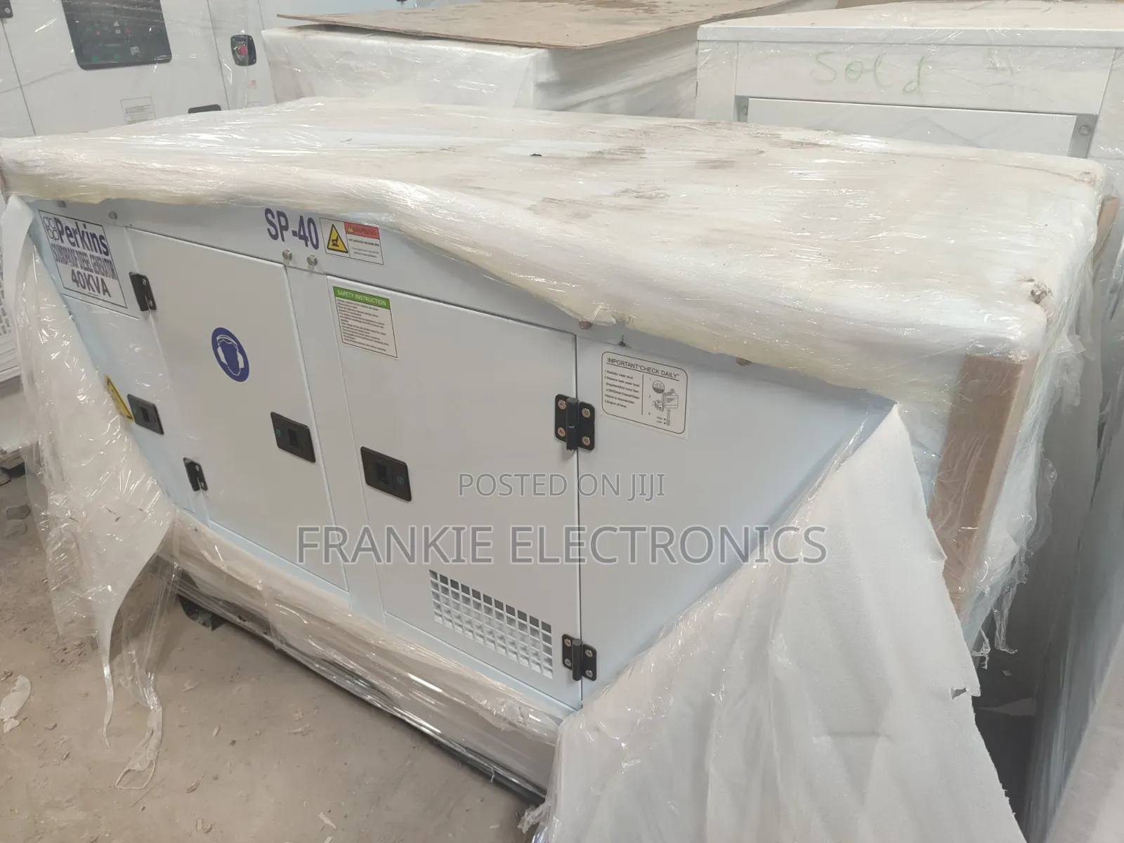 Perkins 40kva Generator – Strong Engine, Low Diesel Usage