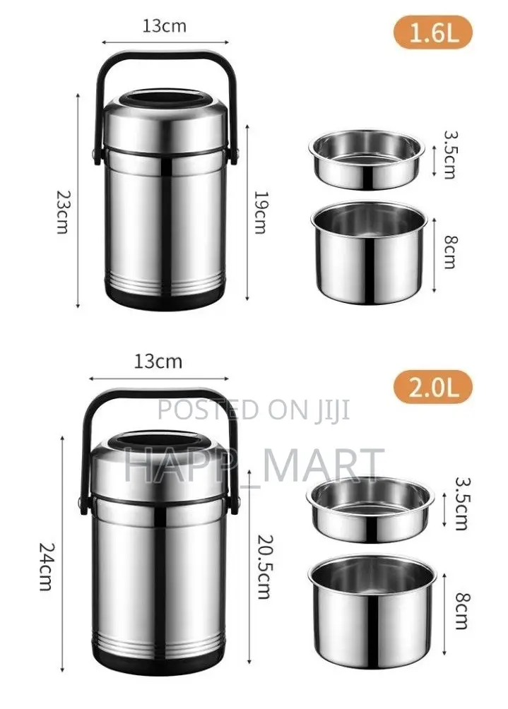 Premium Stainless Steel Food Flask Keep Your Meals Hot for Hours