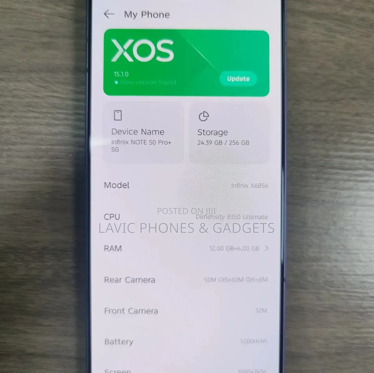 Infinix Note 50 Pro+ 256 GB Purple