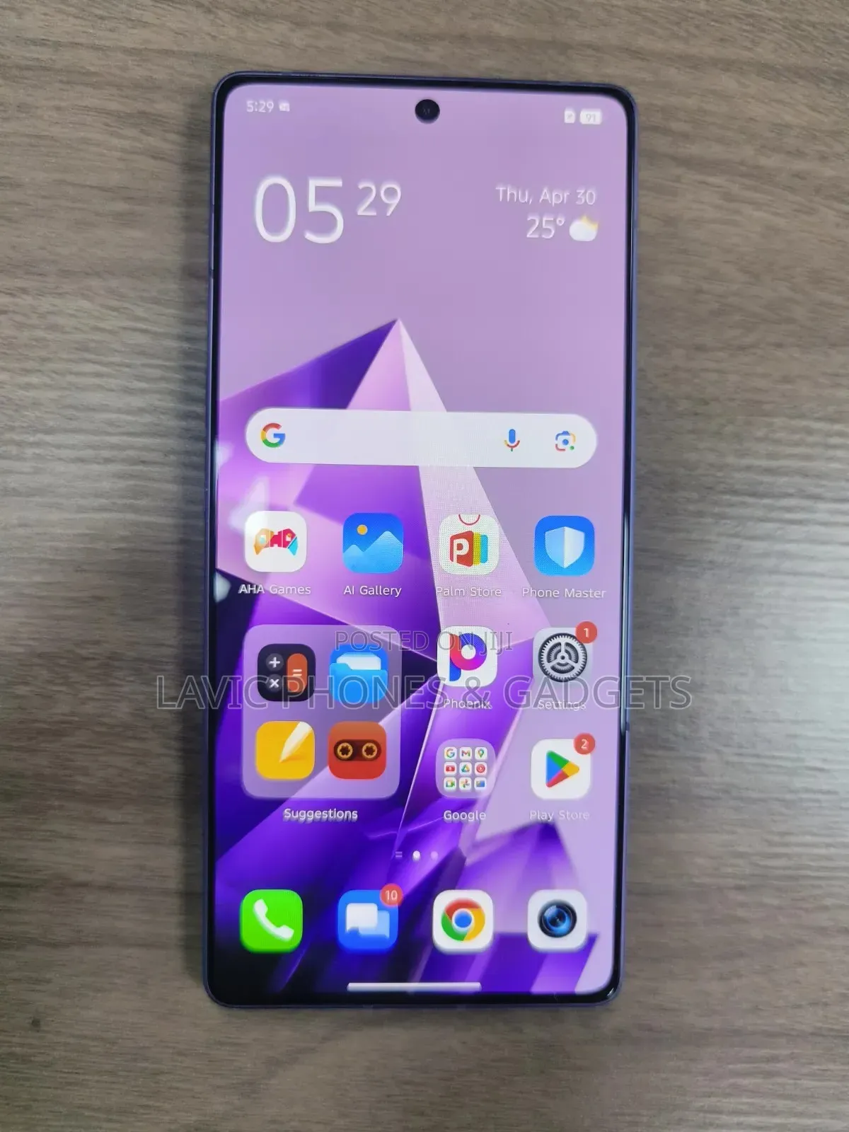 Infinix Note 50 Pro+ 256 GB Purple