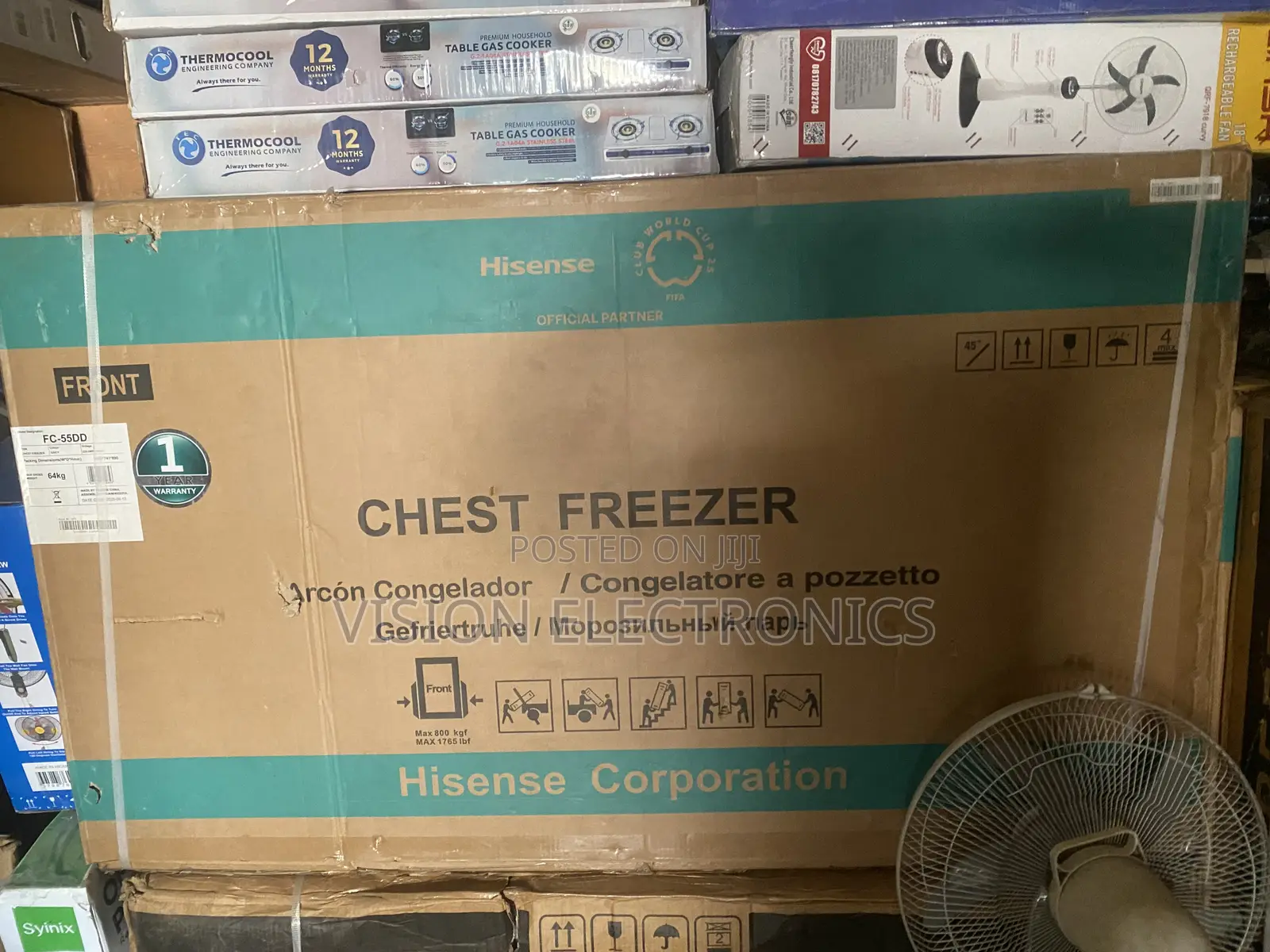 Hisense Fc55dd 500liters Chest Freezer