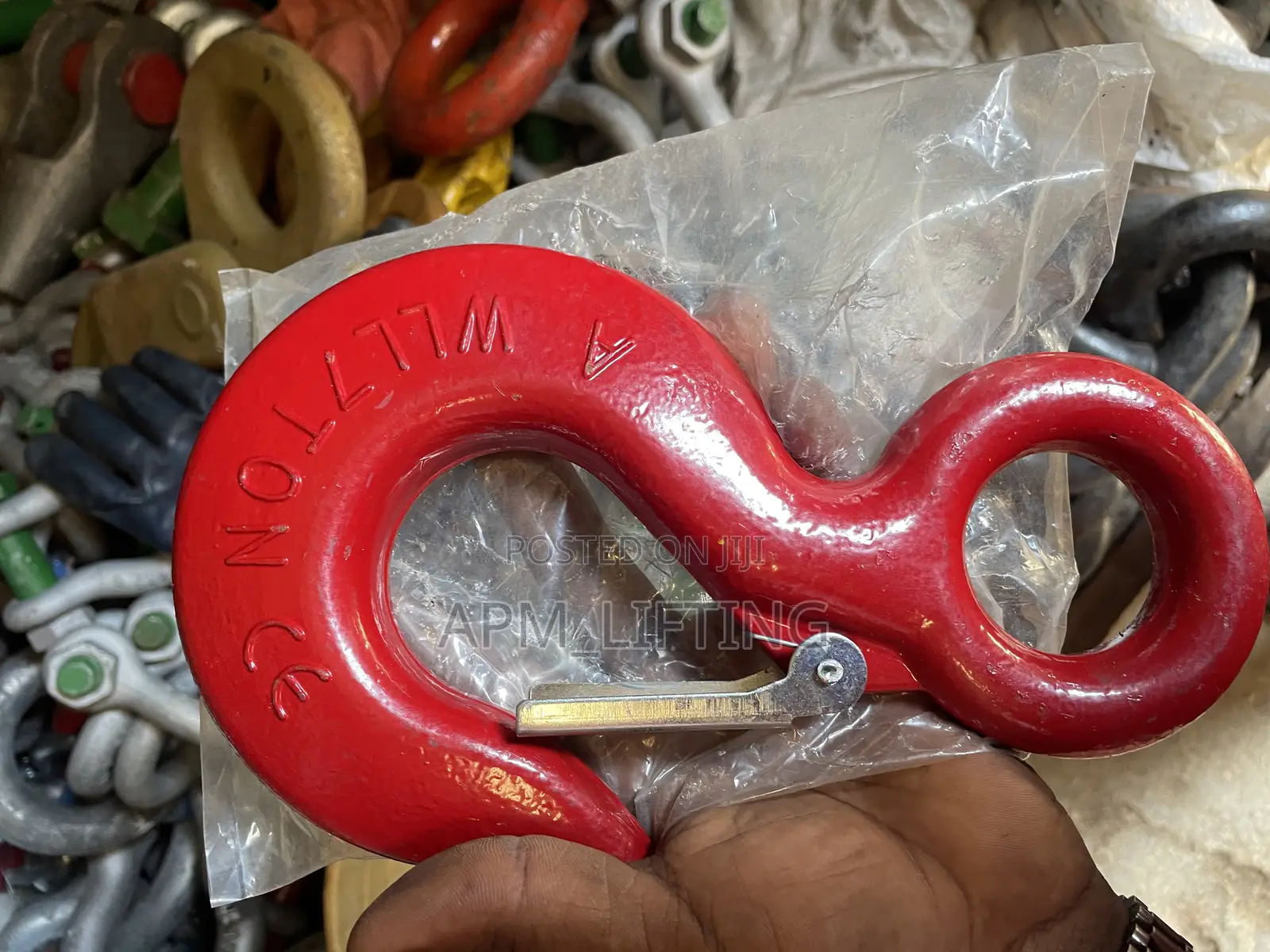 Wll 7ton Eye Safety Latch Hooks