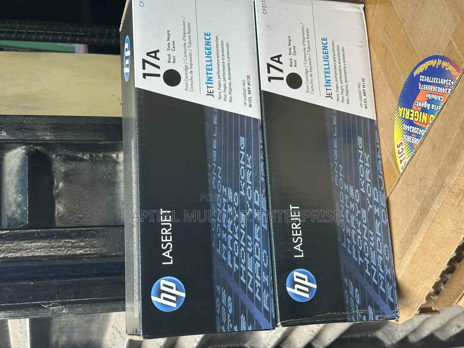 Hp Toner Cartridge 17a Black