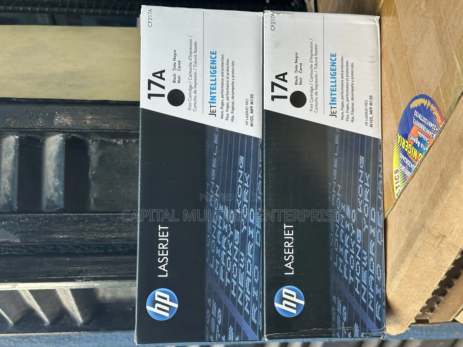 Hp Toner Cartridge 17a Black
