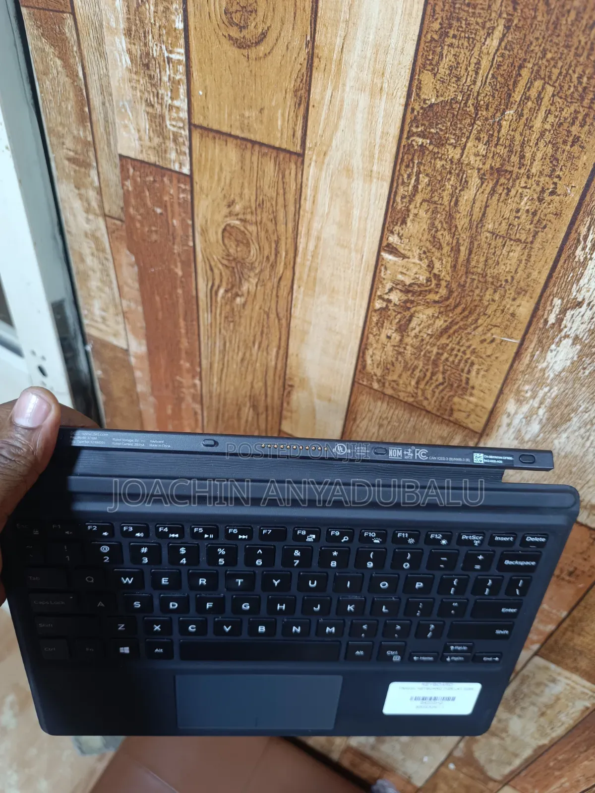 Dell Detachable Keyboard for 5285 and 5290 2-in-1 Laptops Model 9xwxw