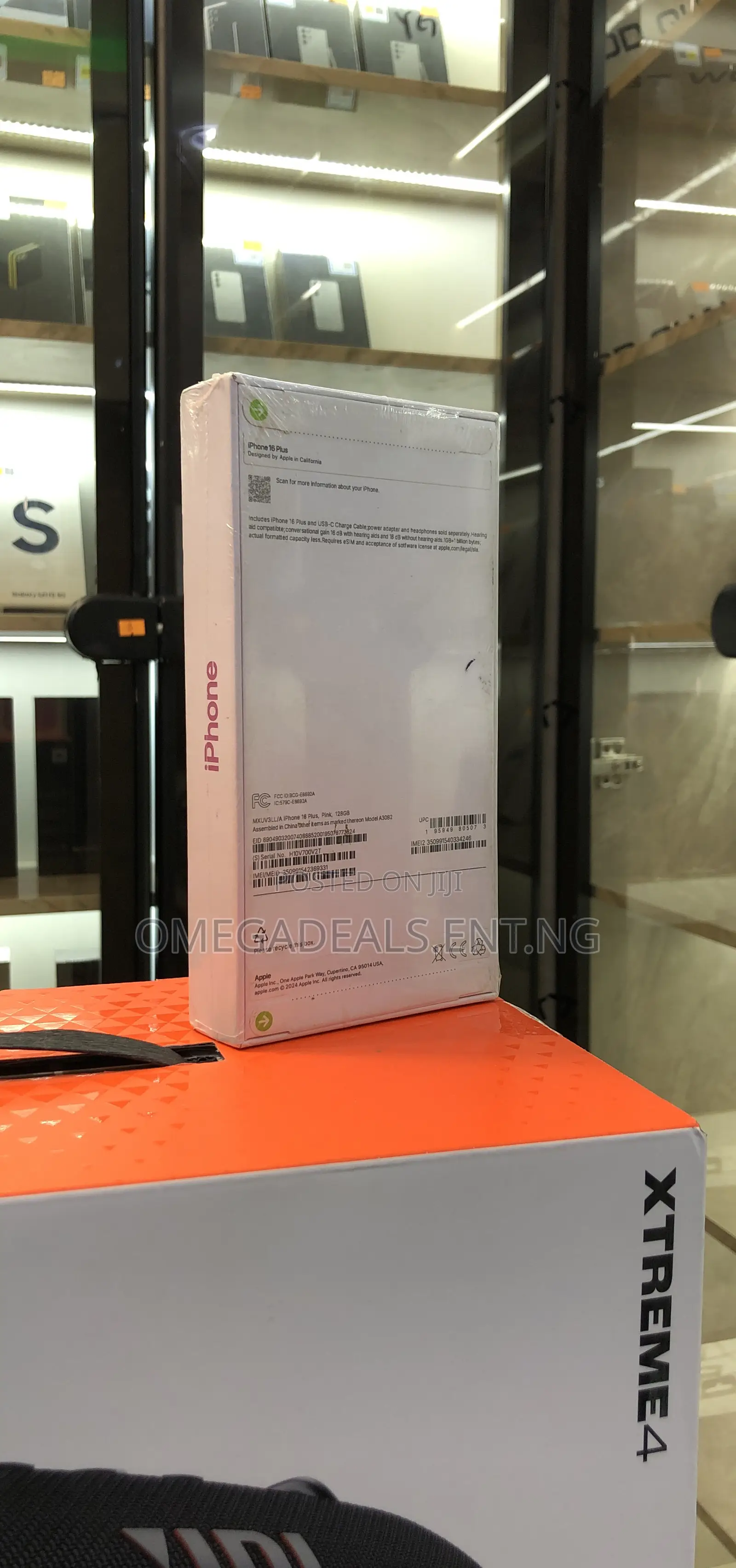 New Apple iPhone 16 Plus 128 GB Pink