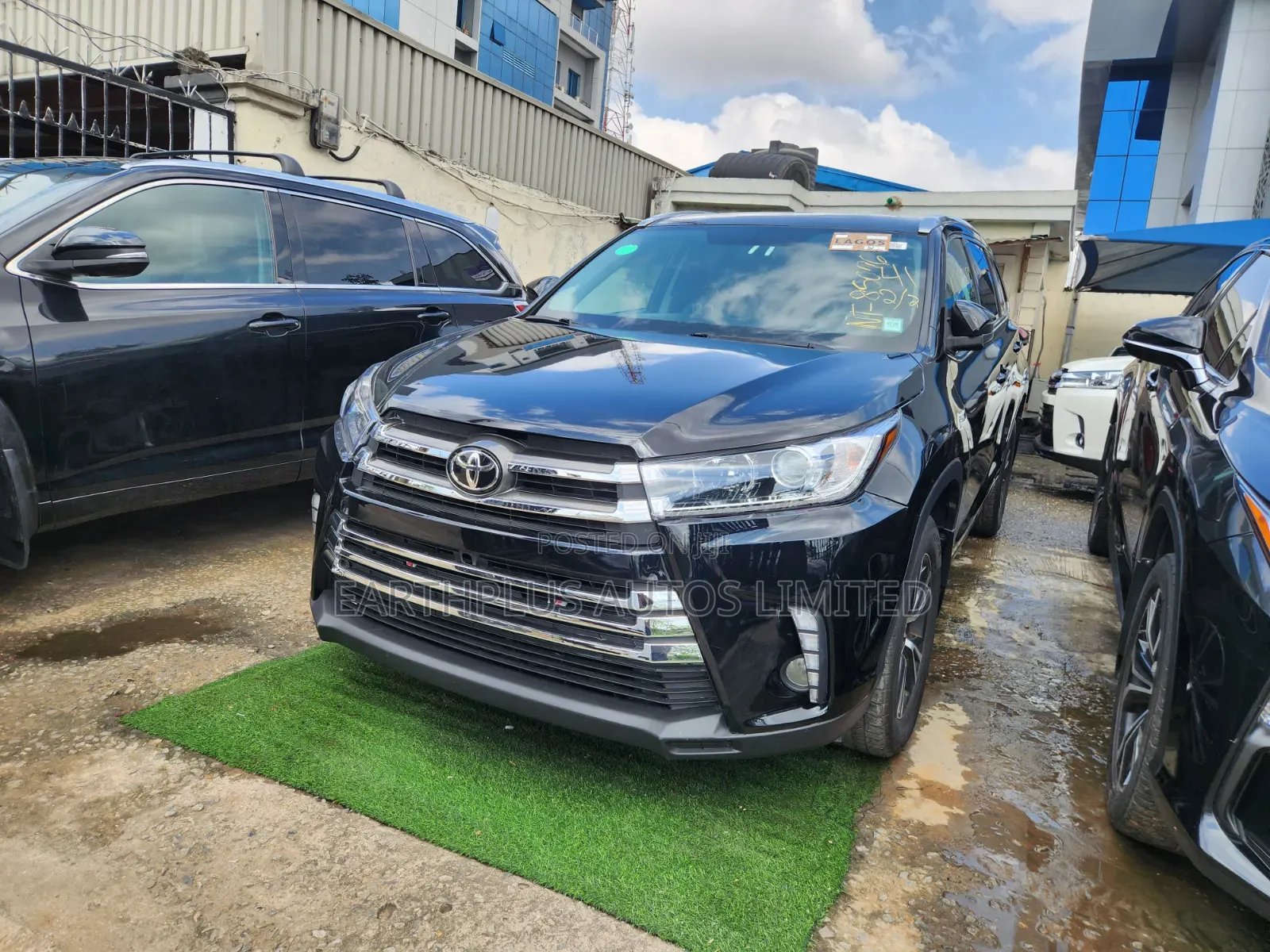 Toyota Highlander XLE V6 4x4 (3.5L 6cyl 6A) 2016 Black