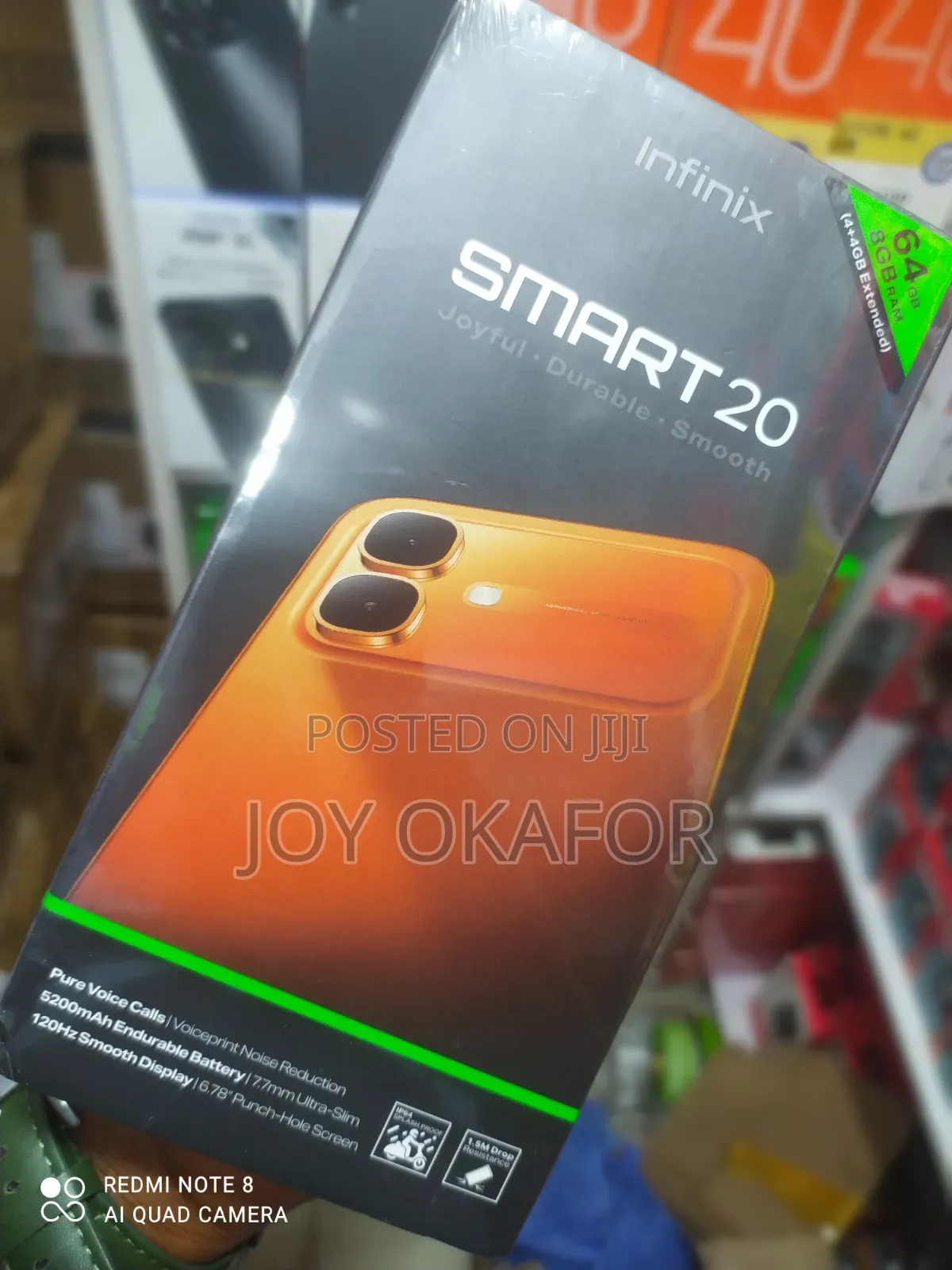 New Infinix Smart 20 64 GB Orange