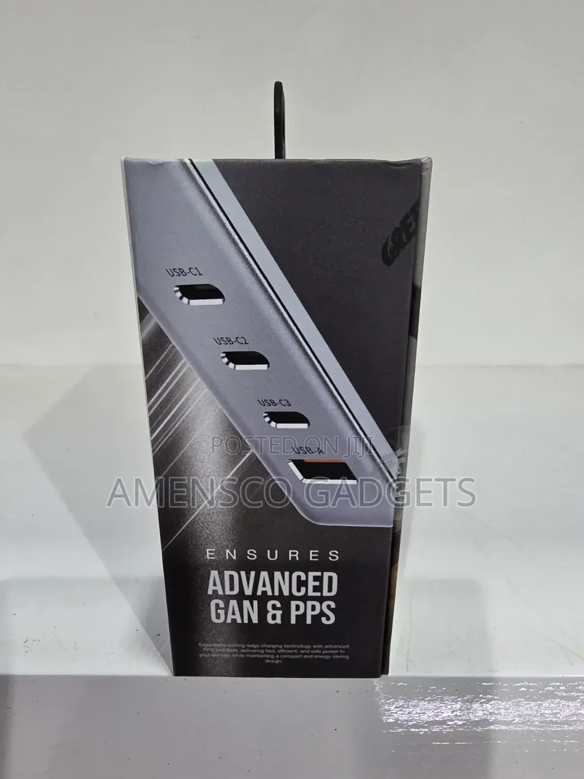 Green Lion Ganpremium Uk Plug | 3 Usb-C | Usb-a 100w Pd 60w Max