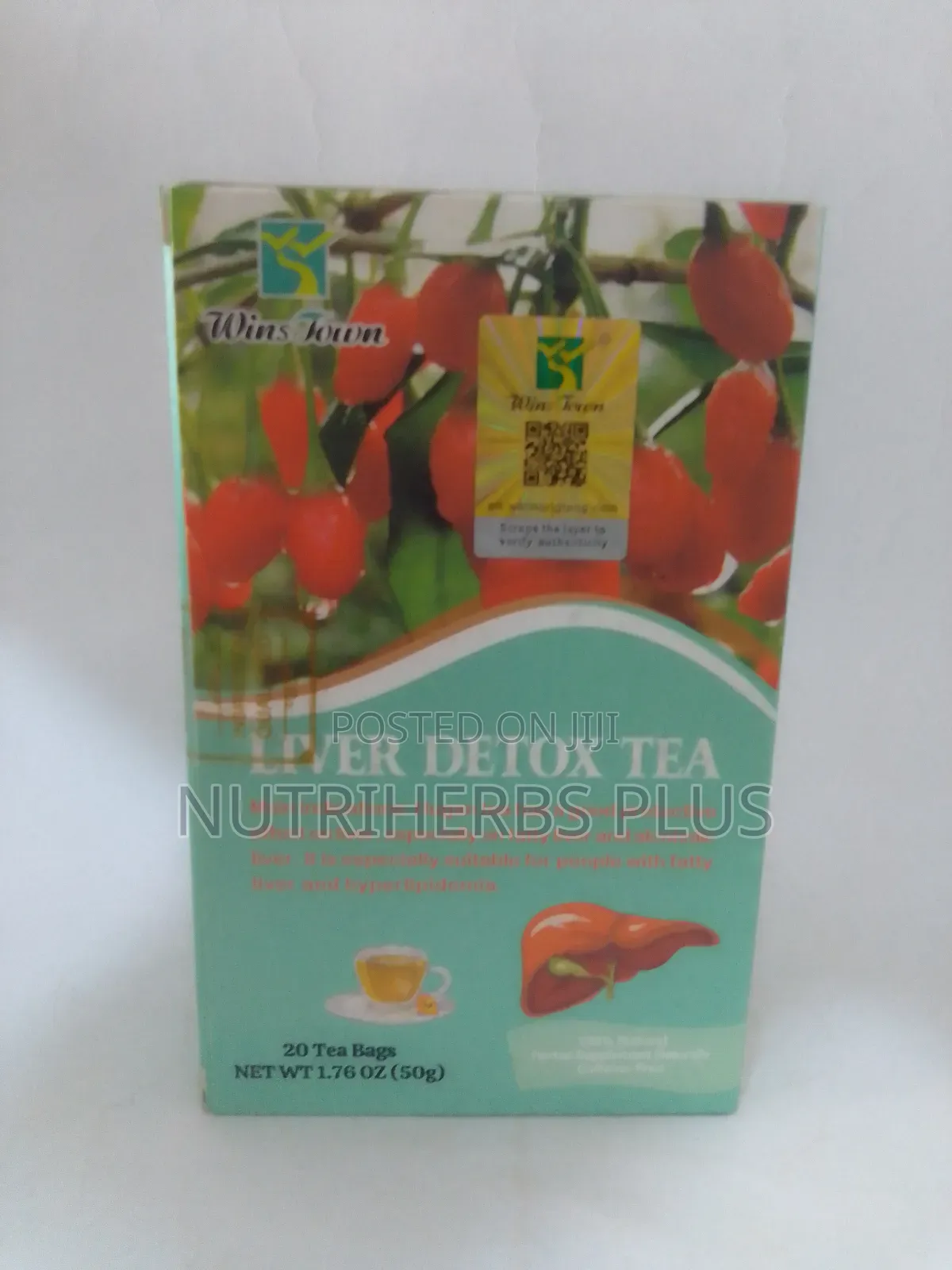 Wins Town Liver Detox Tea : For Detoxification and Flushes Waste
