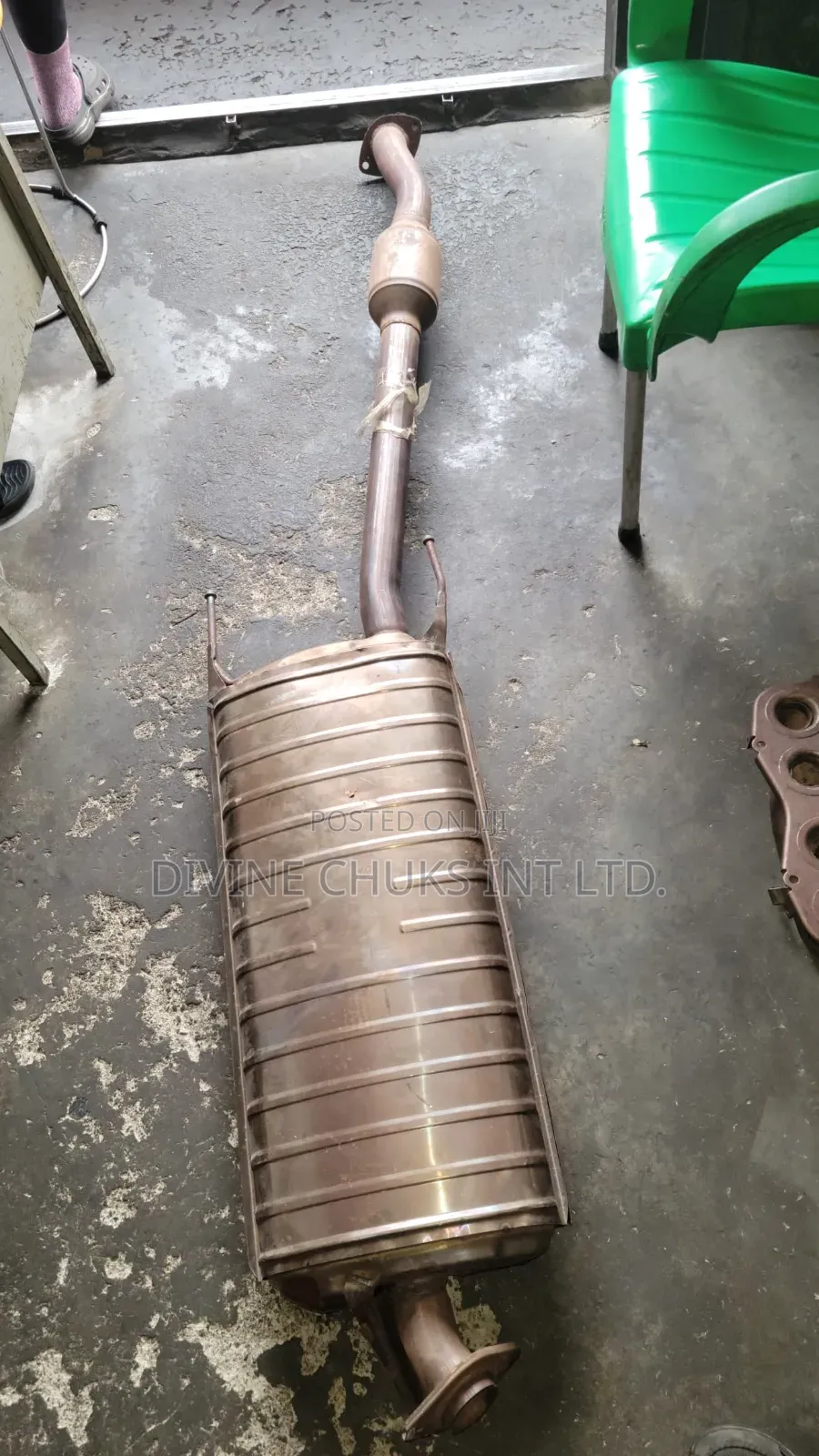 Catalyst and Exhaust Pot for Rav 4 2008, 2012, 2015, and 2018.