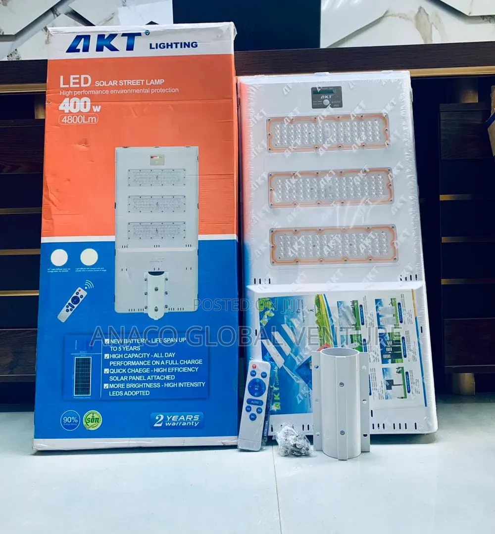 400w Solar Street Light Akt 2 Years Warranty