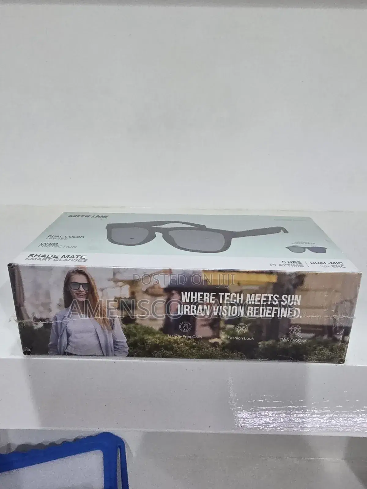 Green Lion Shade Mate Smart Glasses Dual Color With Voice Assistant