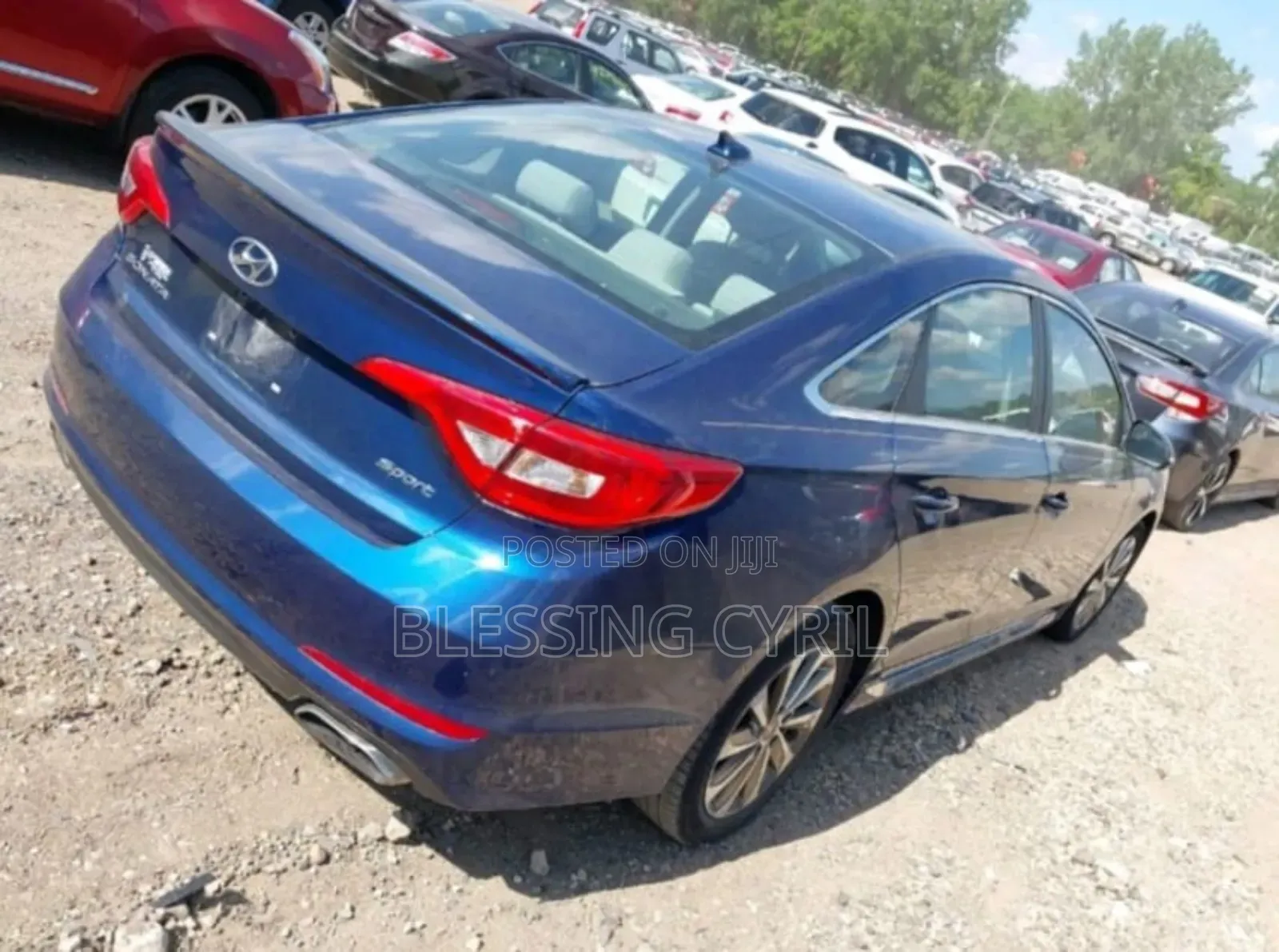 Hyundai Sonata 2015 Blue