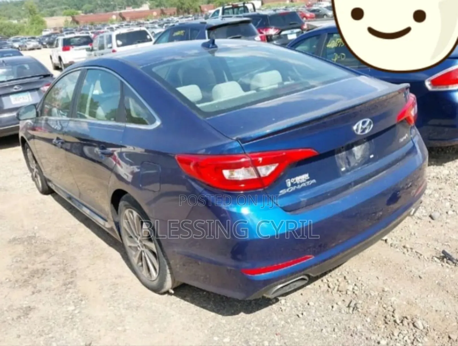 Hyundai Sonata 2015 Blue