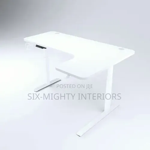 New Modern Lshaped Adjustable Electric Desk (140* 60*74)