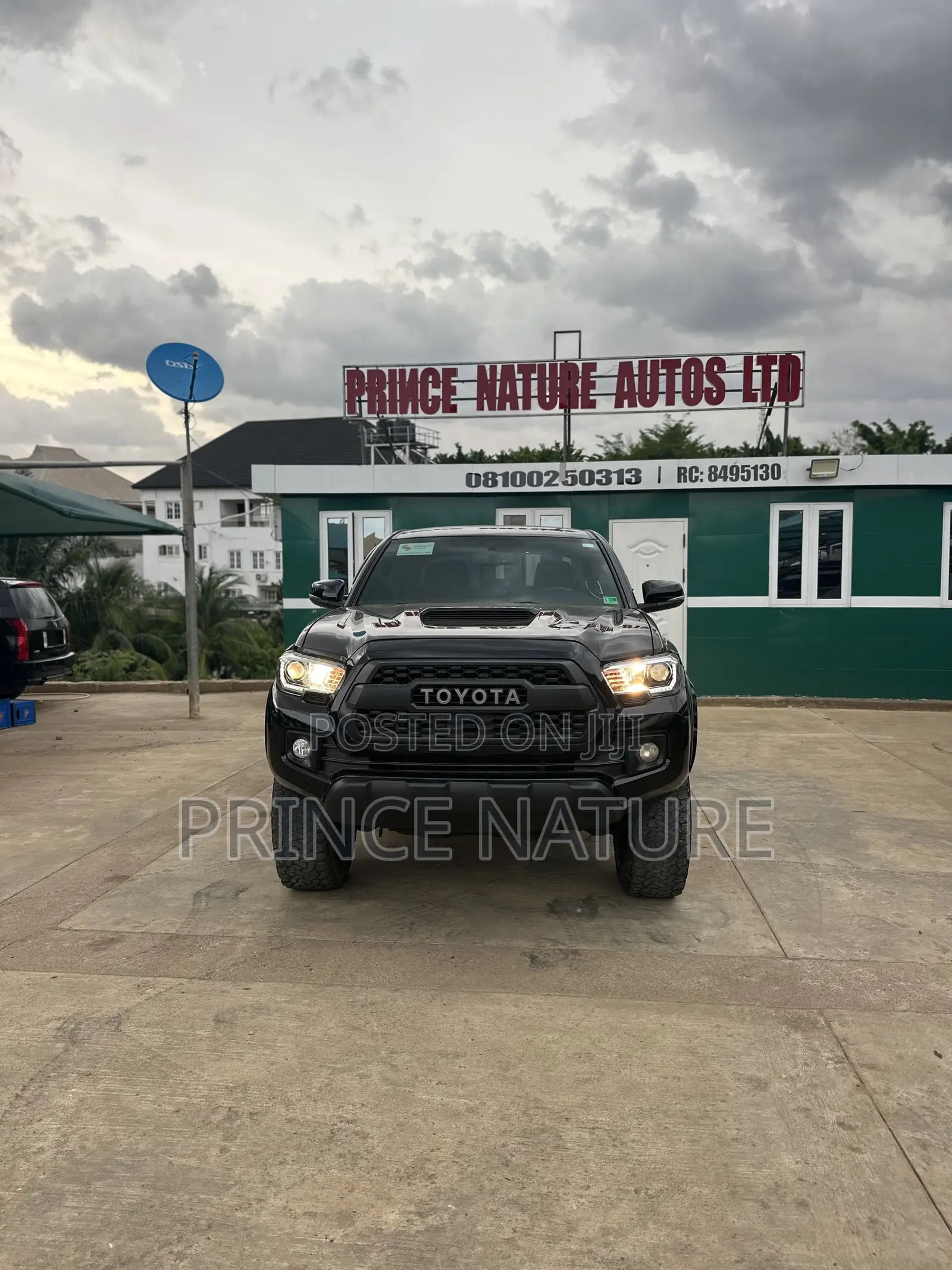 Toyota Tacoma Limited 2017 Black