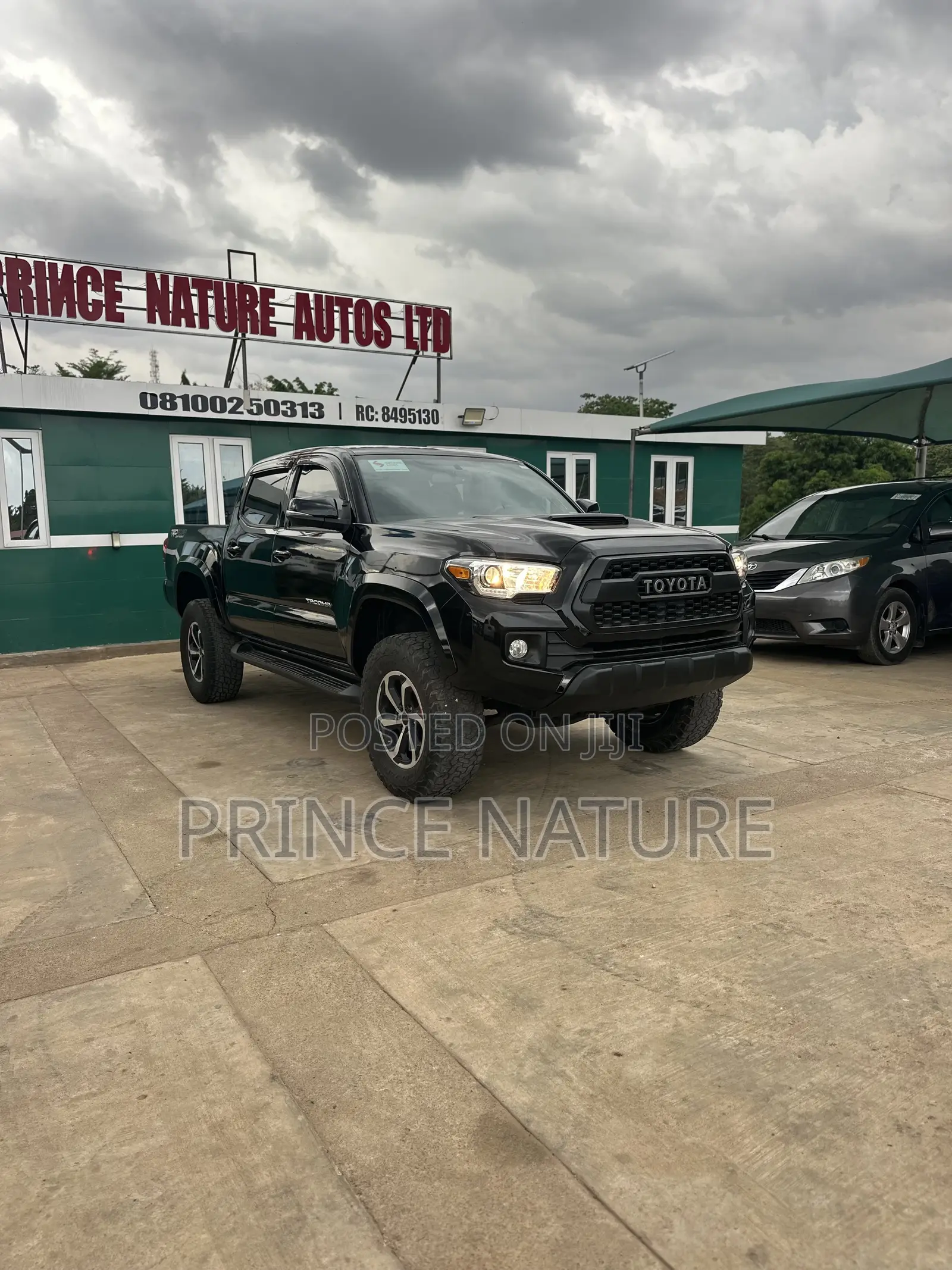 Toyota Tacoma Limited 2017 Black