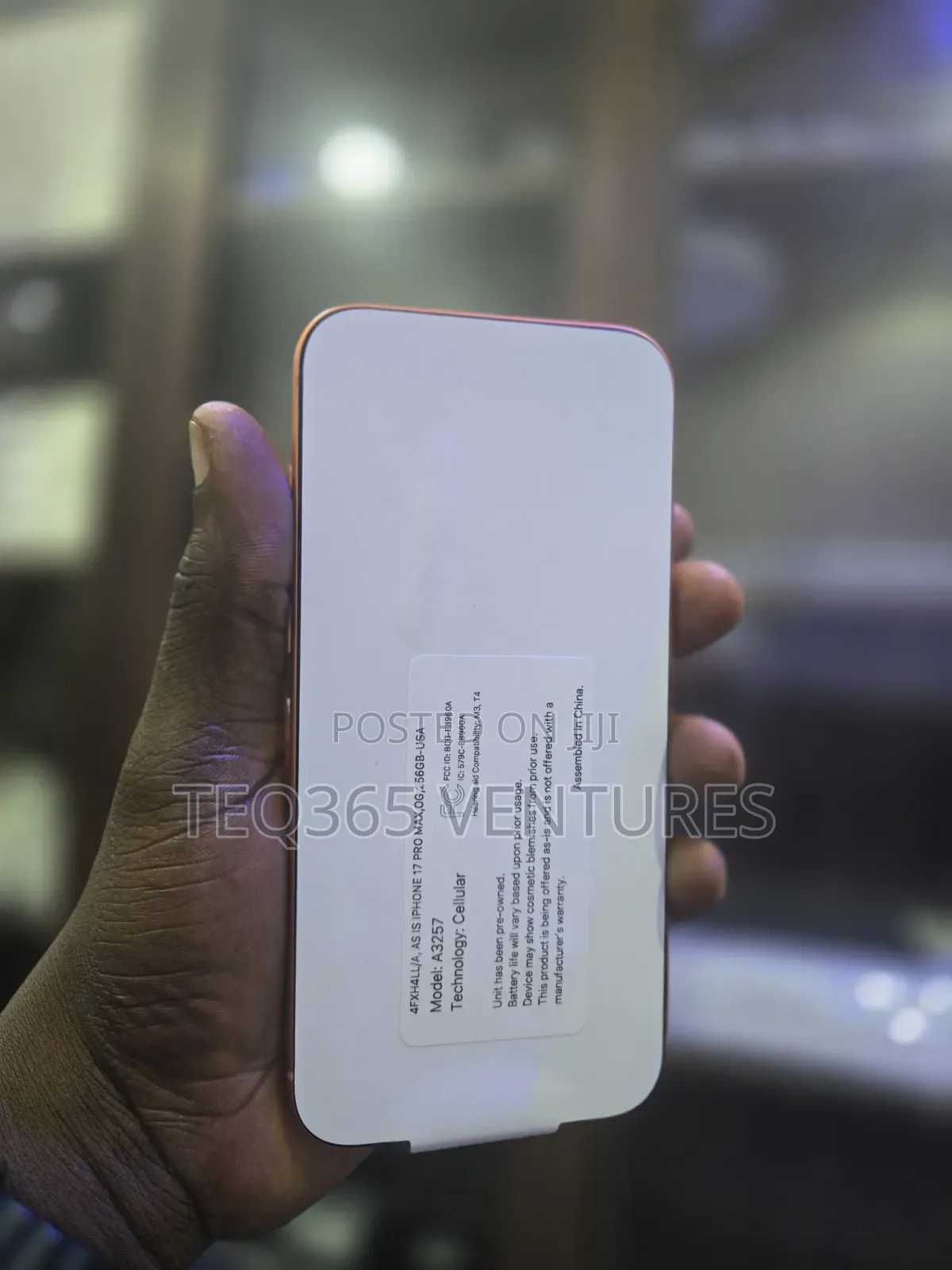 New Apple iPhone 17 Pro Max 256 GB Orange