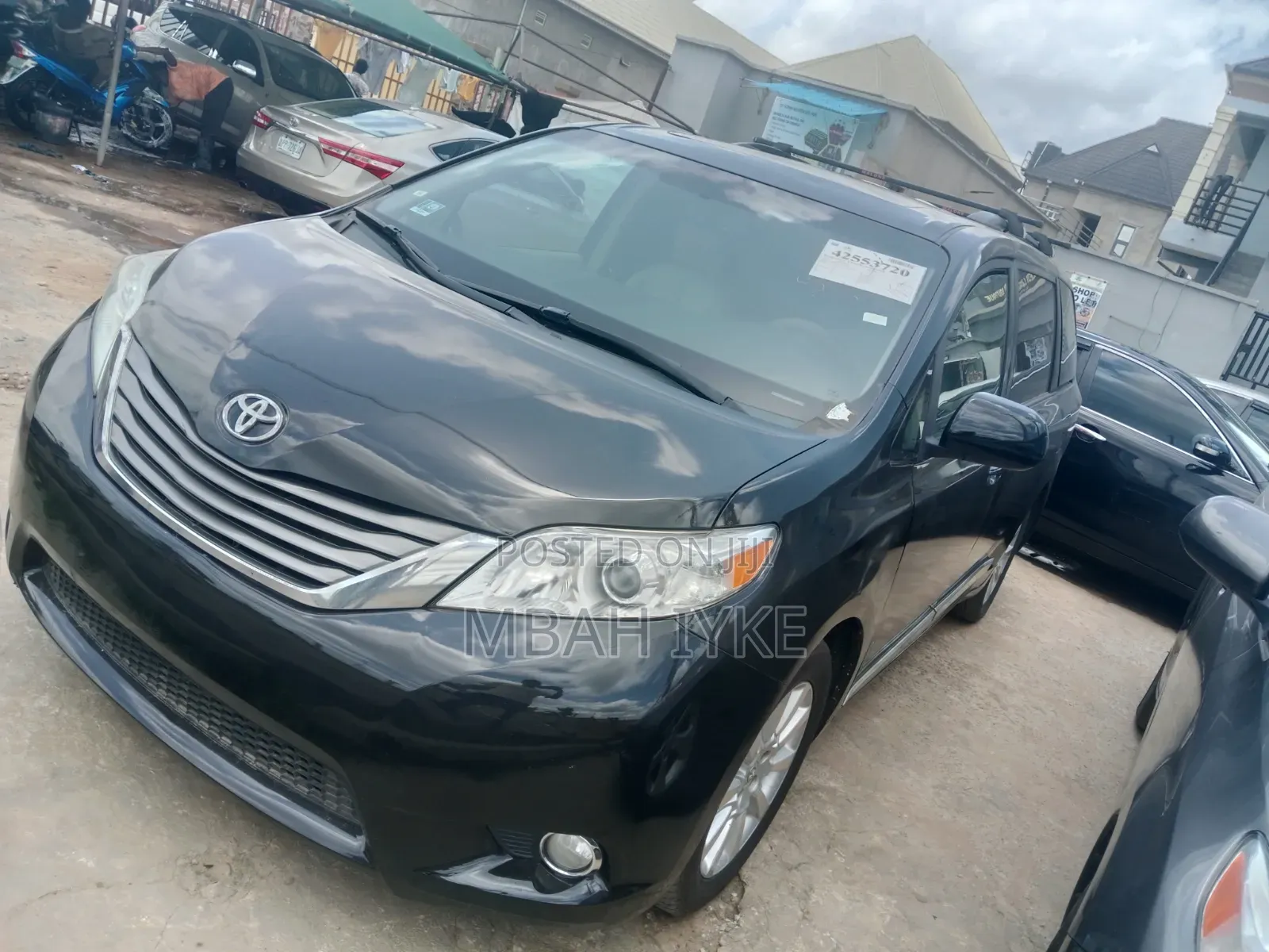 Toyota Sienna XLE 7 Passenger 2012 Black