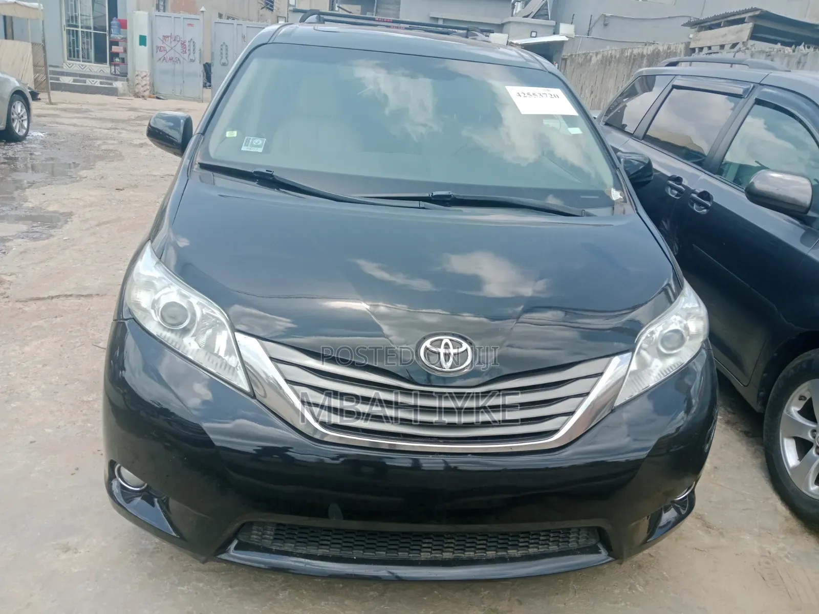 Toyota Sienna XLE 7 Passenger 2012 Black