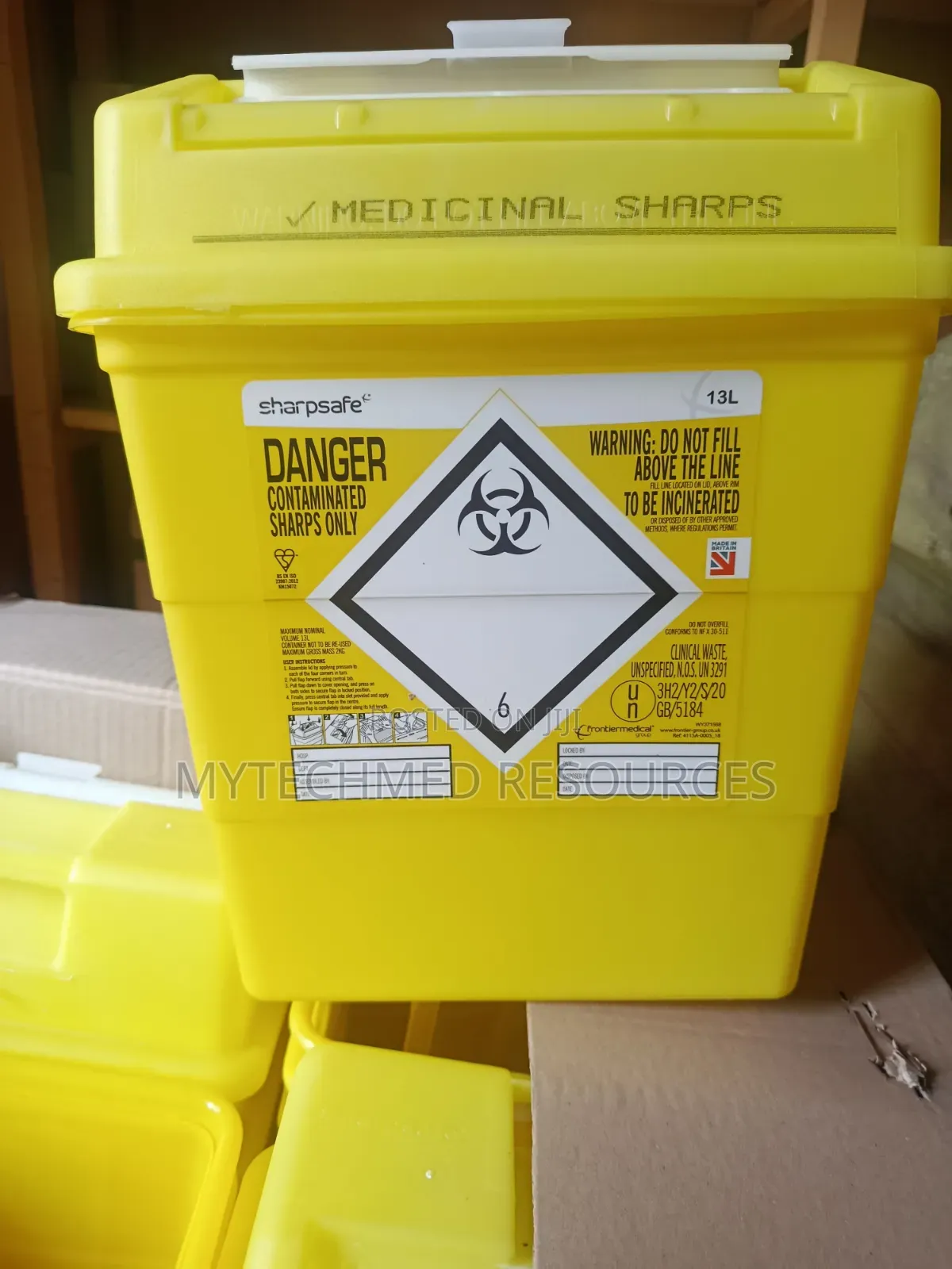 13 Litres Sharp Container ( Medical Sharps)