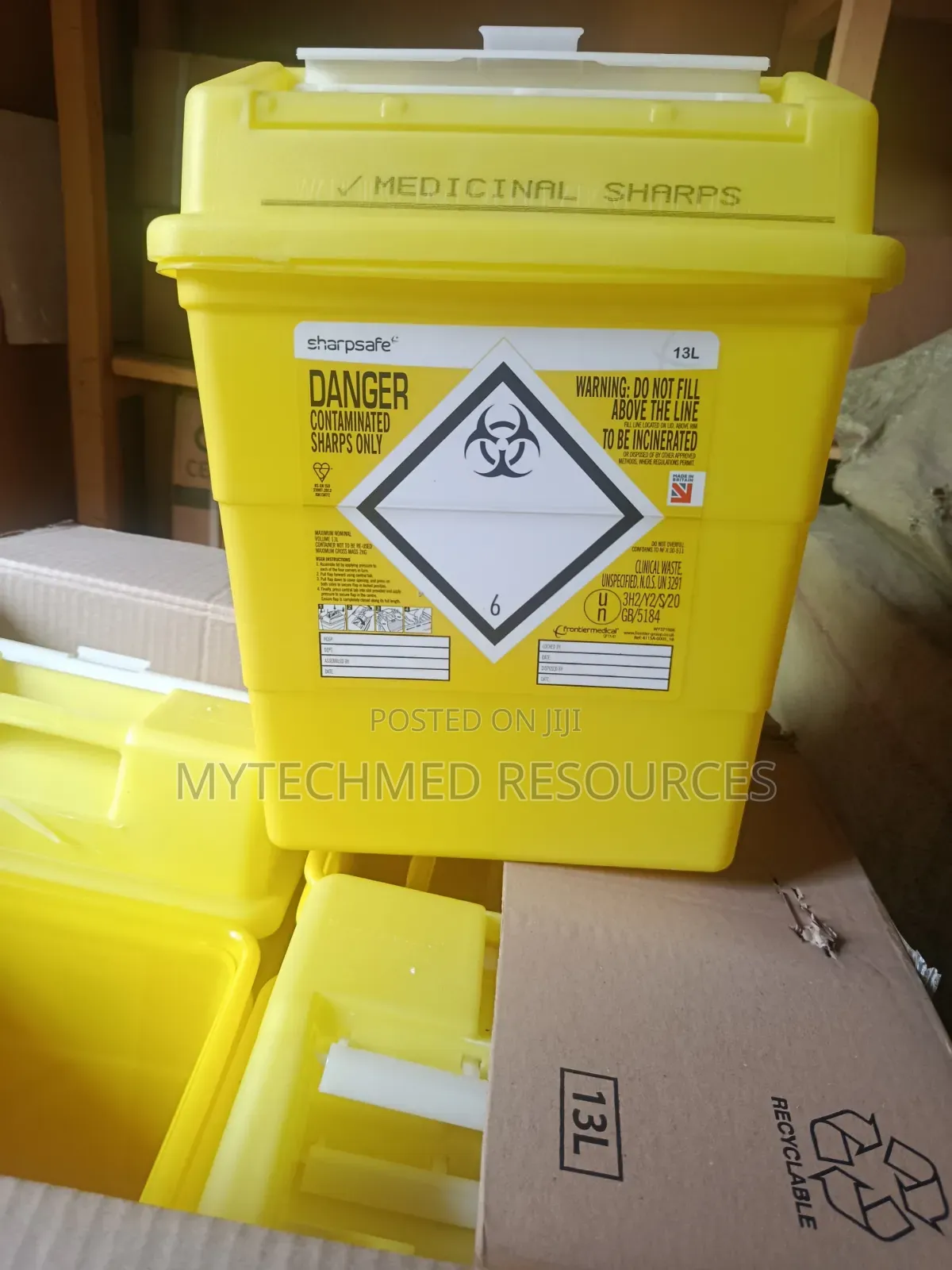 13 Litres Sharp Container ( Medical Sharps)