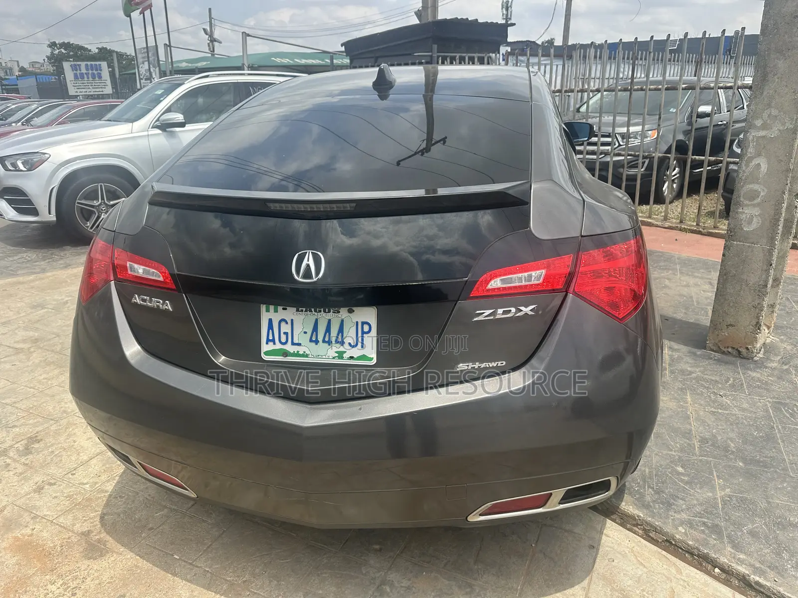 Acura ZDX Base AWD 2012 Gray