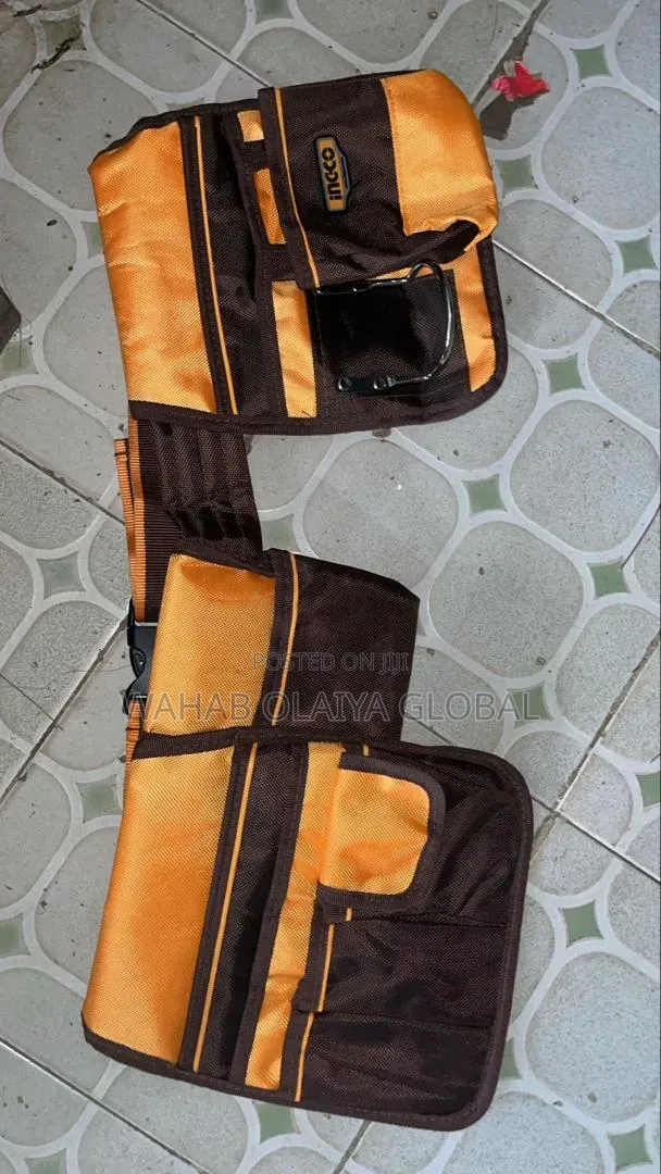 Ingco Waist Tool Bag Set Heavy Duty Multi-Pocket Belt
