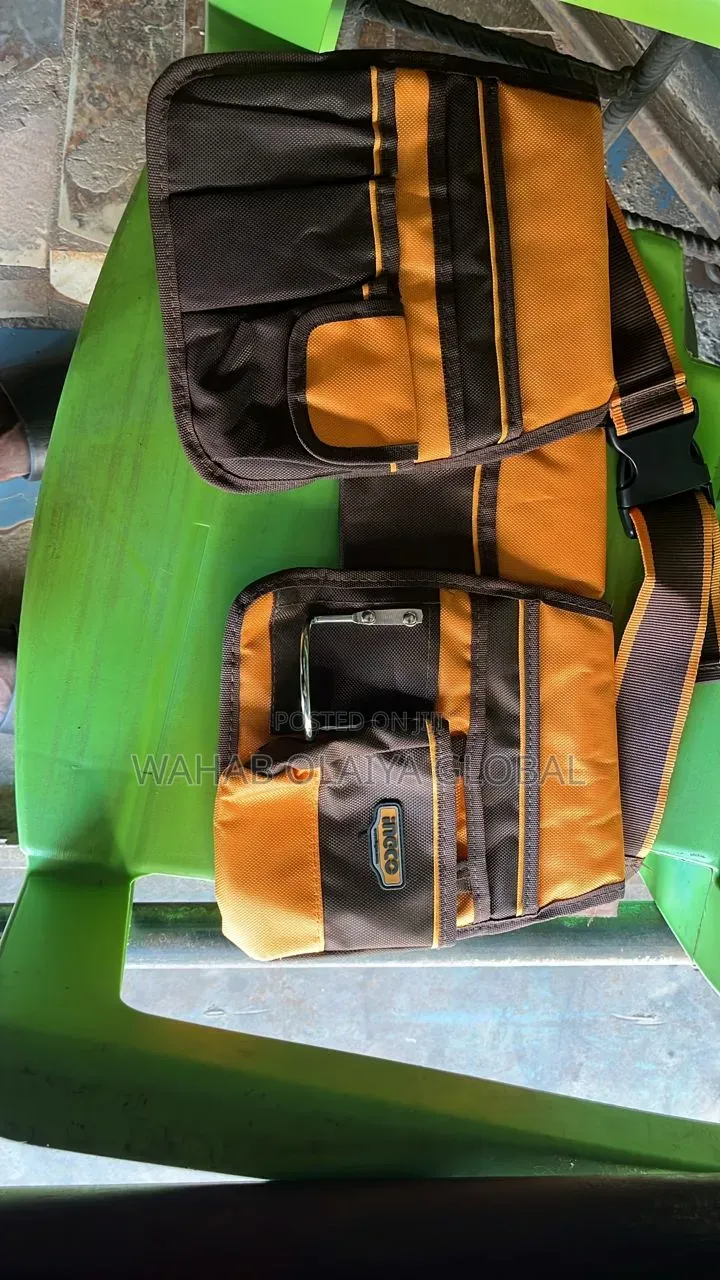 Ingco Waist Tool Bag Set Heavy Duty Multi-Pocket Belt