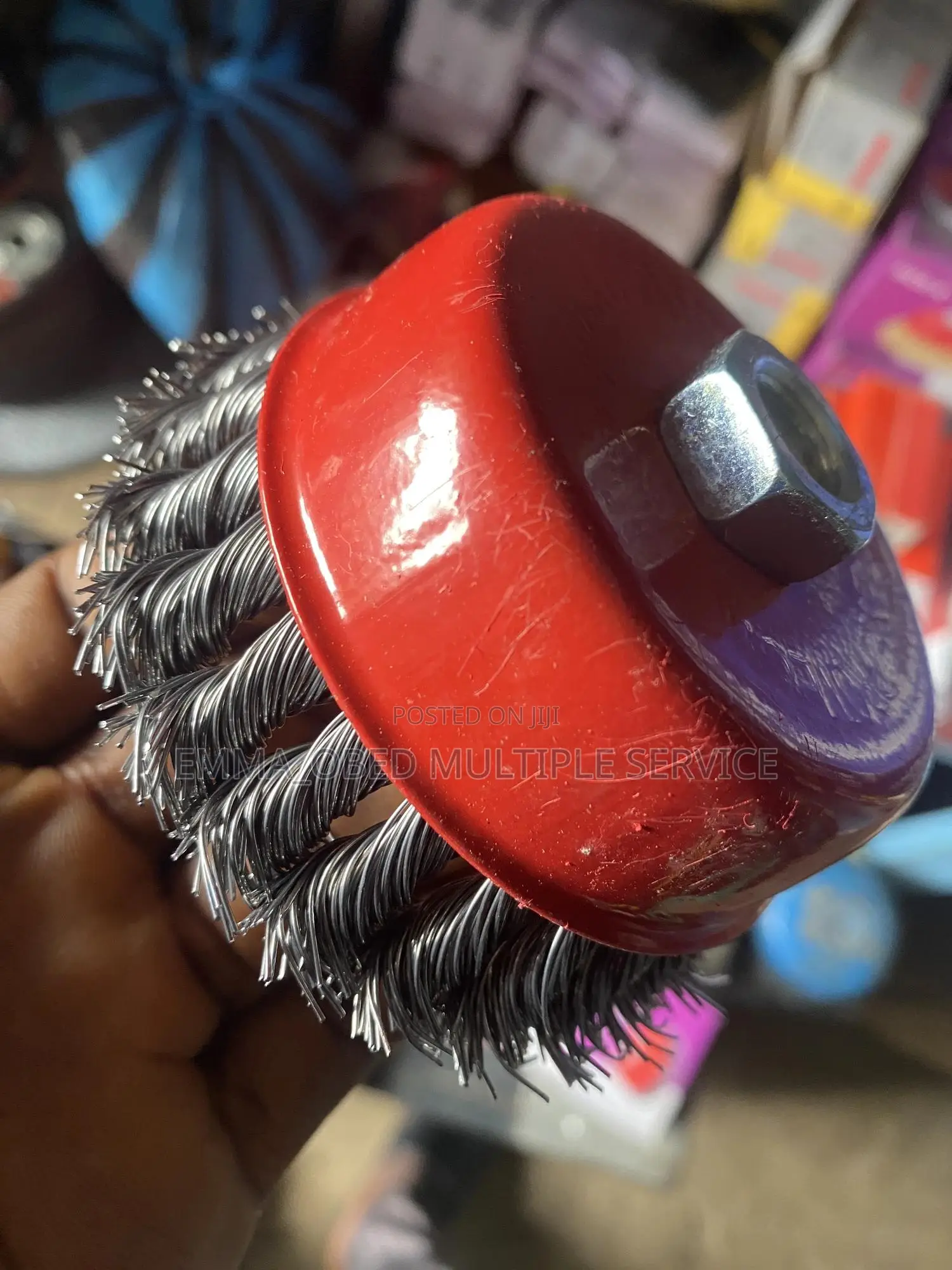 Cup Brush for Cleaning, Prep, and Finish Surfaces