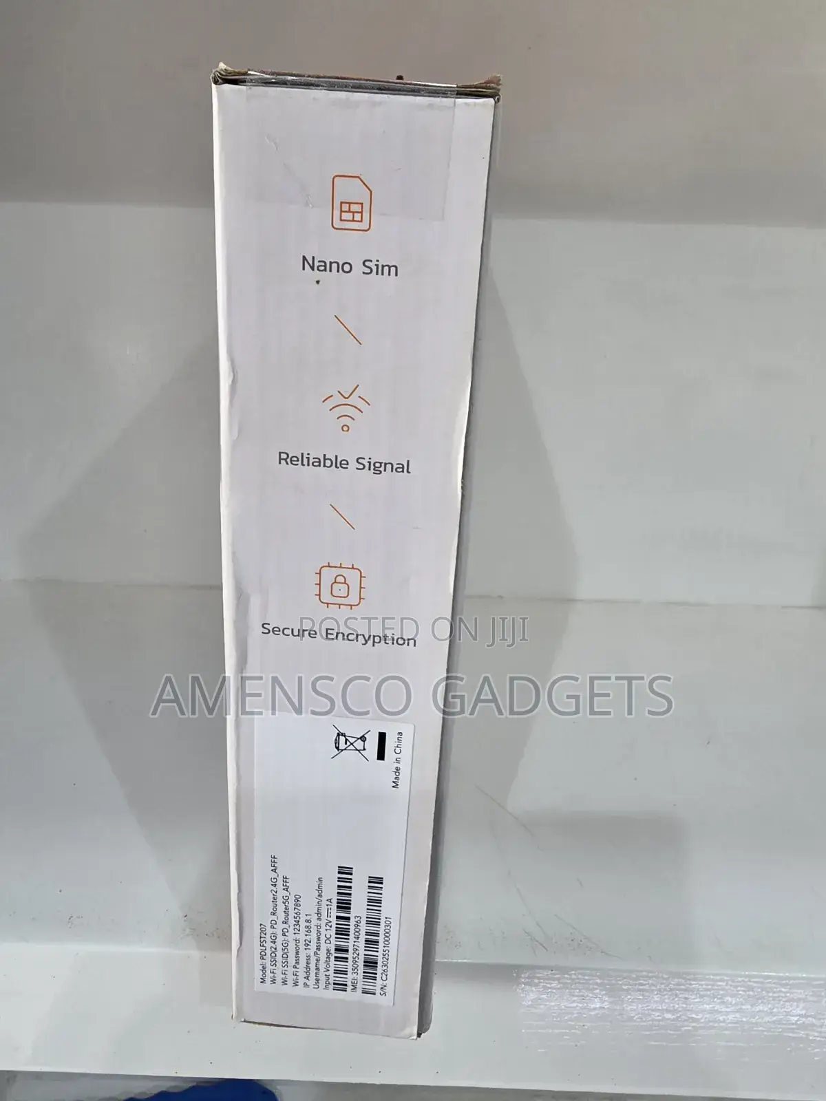 Porodo Dual Band Portable Wi-Fi Router 1200 MBPS