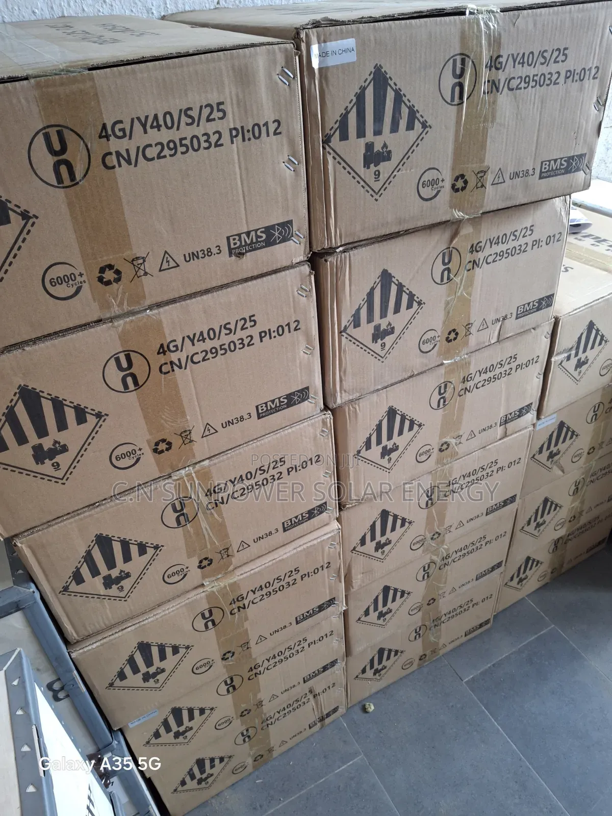 3.2kwh/25v Hyper Power Lithium-Iron Battery