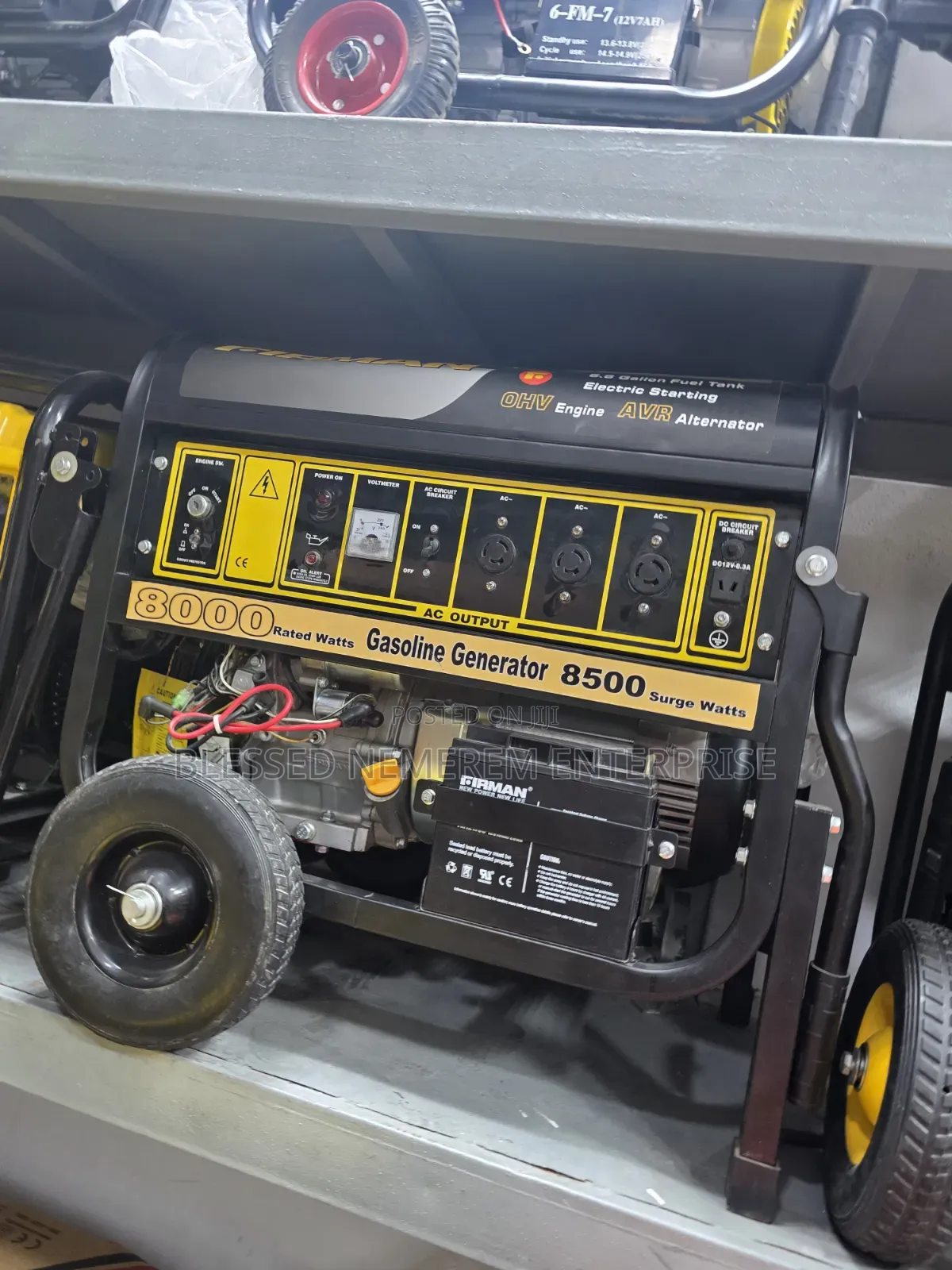 (8.5kva)Firman Petrol Generator Model Fpg8800e2 100% Copper Coil
