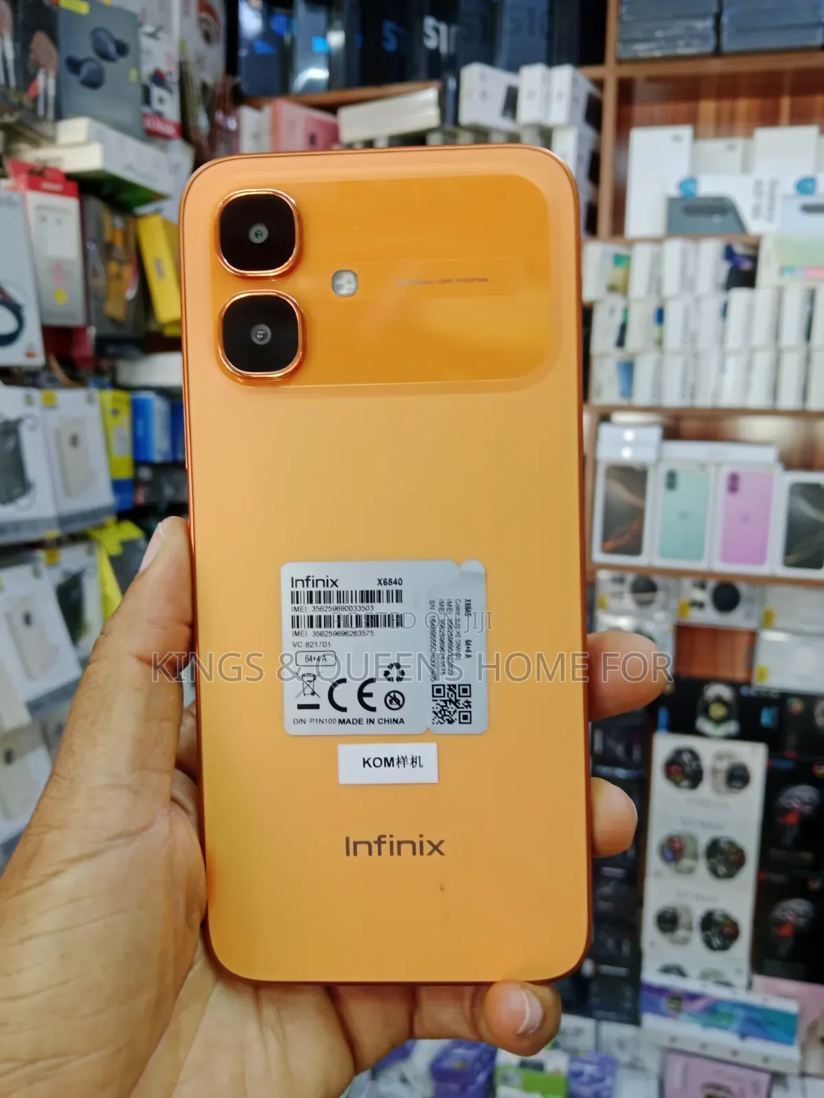 New Infinix Smart 20 128 GB Orange