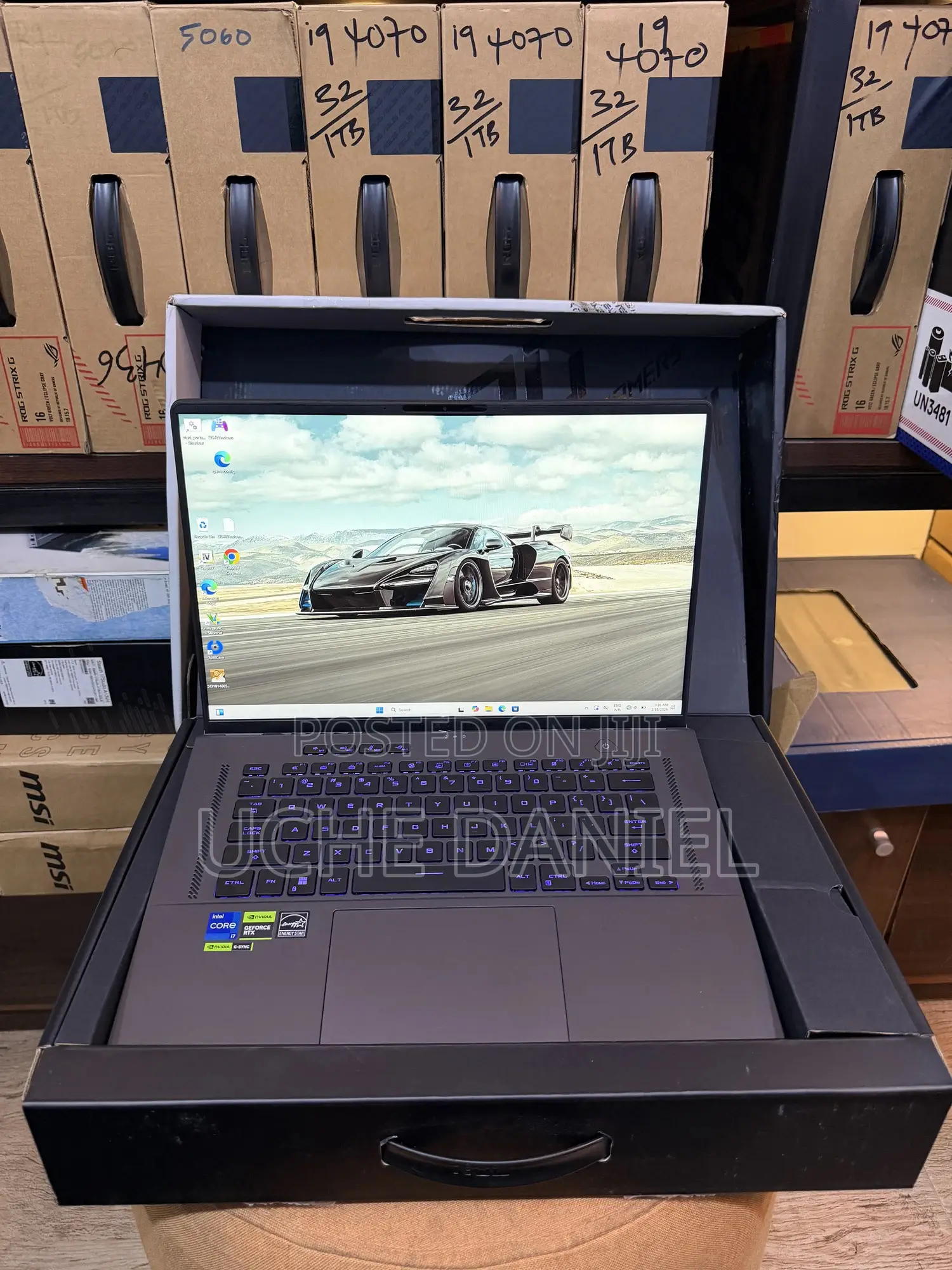 Laptop Asus ROG Zephyrus G16 32GB Intel Core i7 SSD 512GB