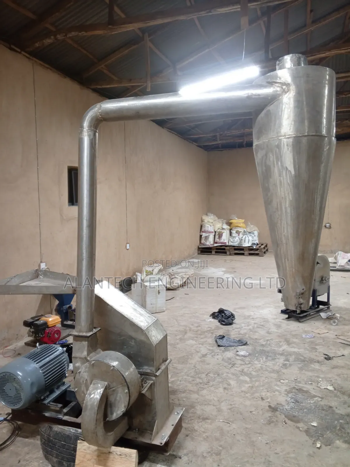 Hammer Mill Machine With Blower