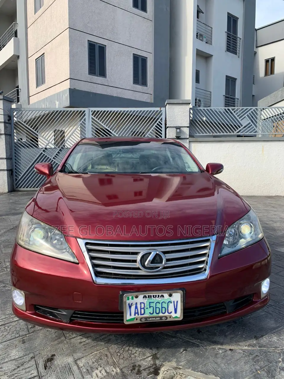 Lexus ES 350 2011 Red