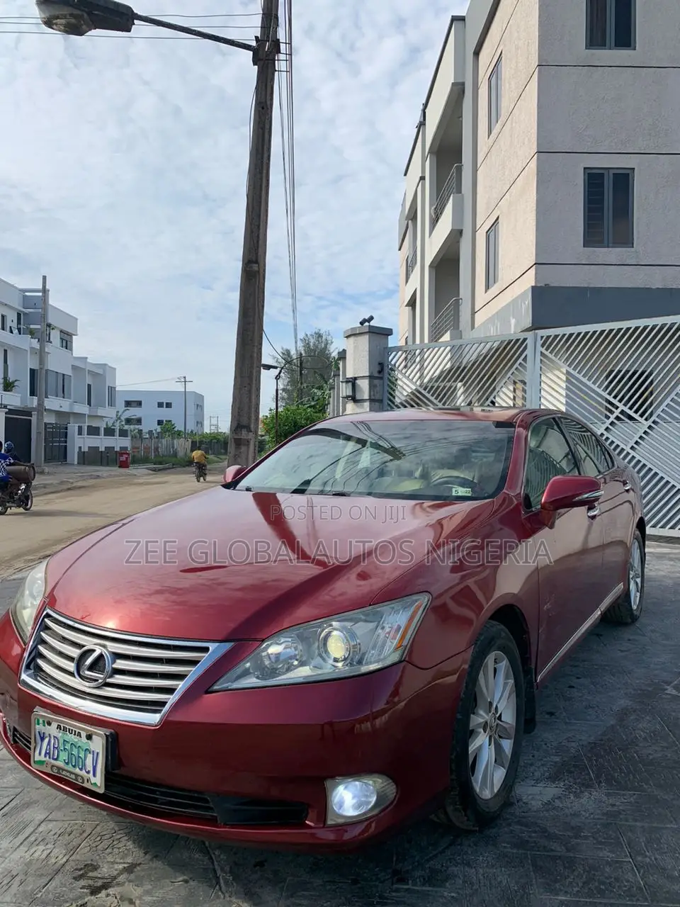 Lexus ES 350 2011 Red