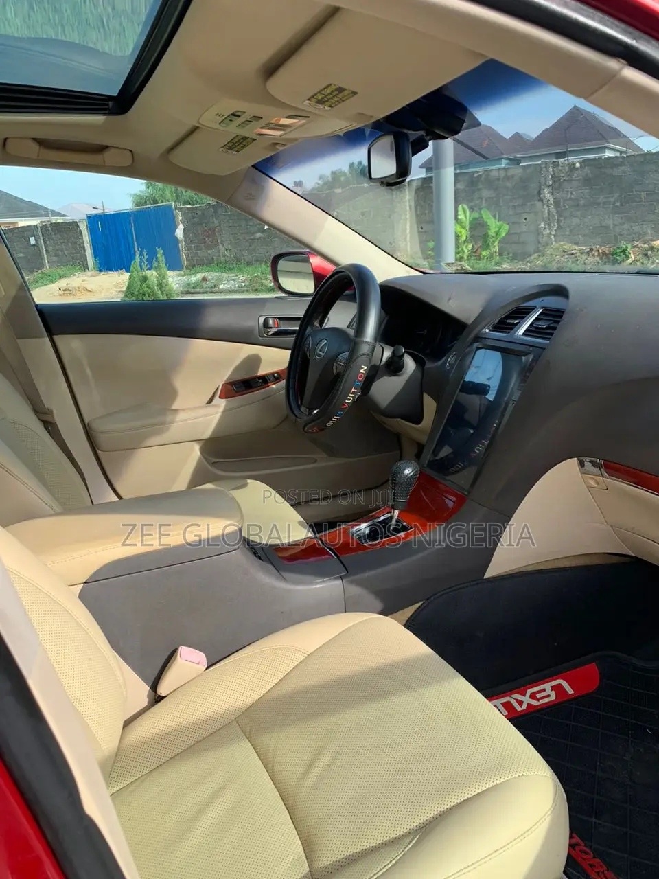 Lexus ES 350 2011 Red