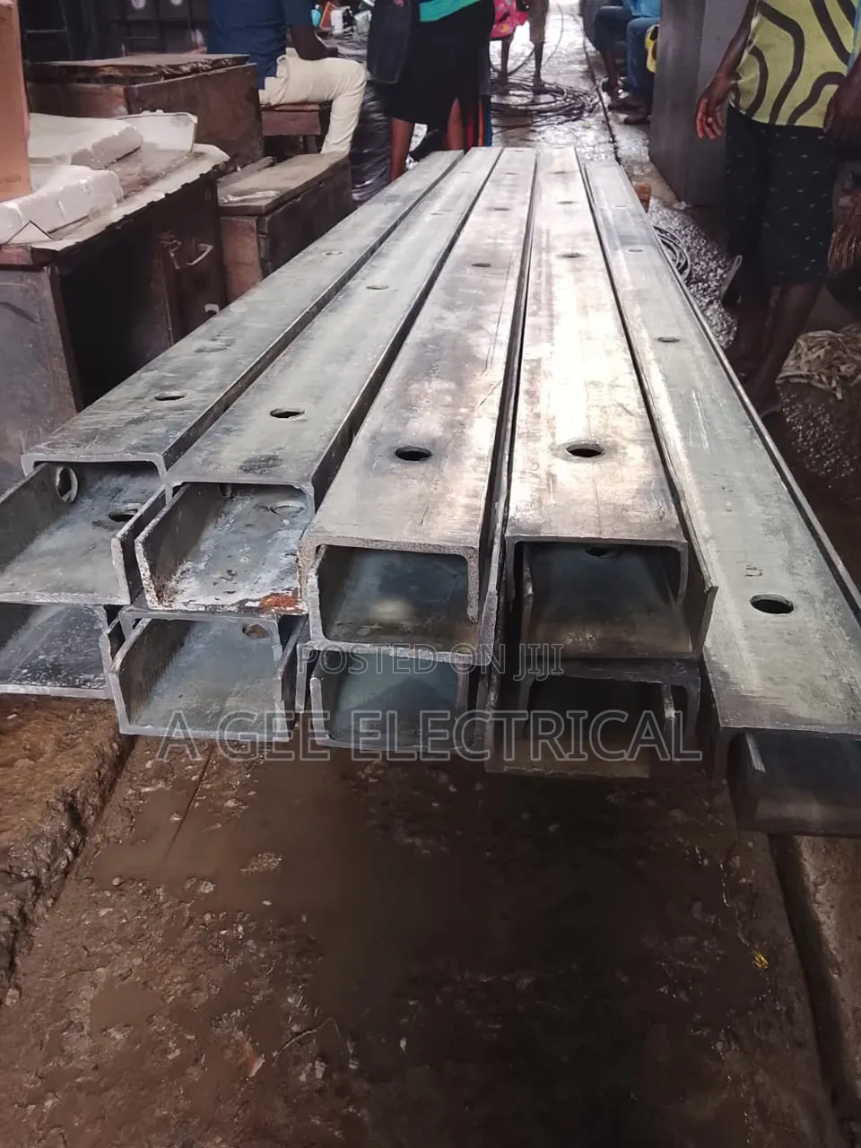 Channel Iron 6ft #20,000 6mm Thickness 8ft #38,000 6mm Thickness