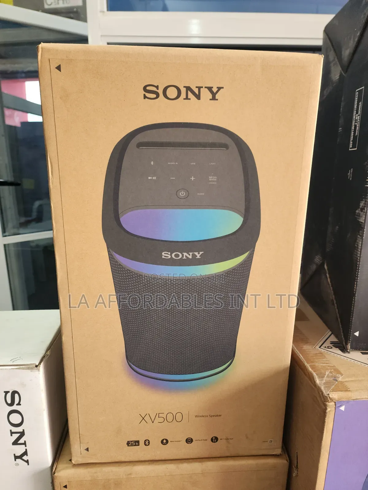 Sony Wireless Speaker. Model: SRS-Xv500