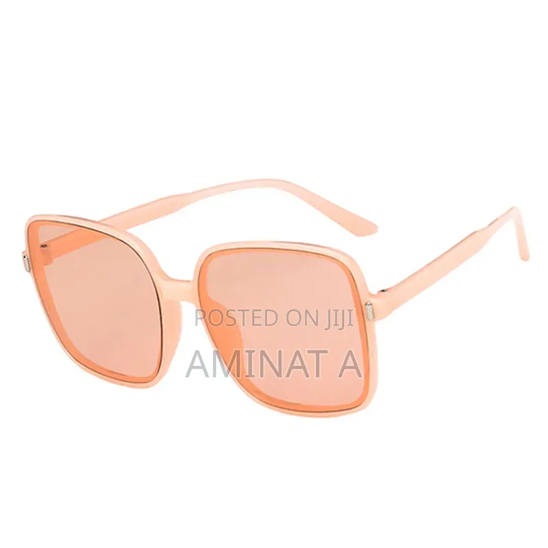 Two Tone Trendy Square Sunglasses